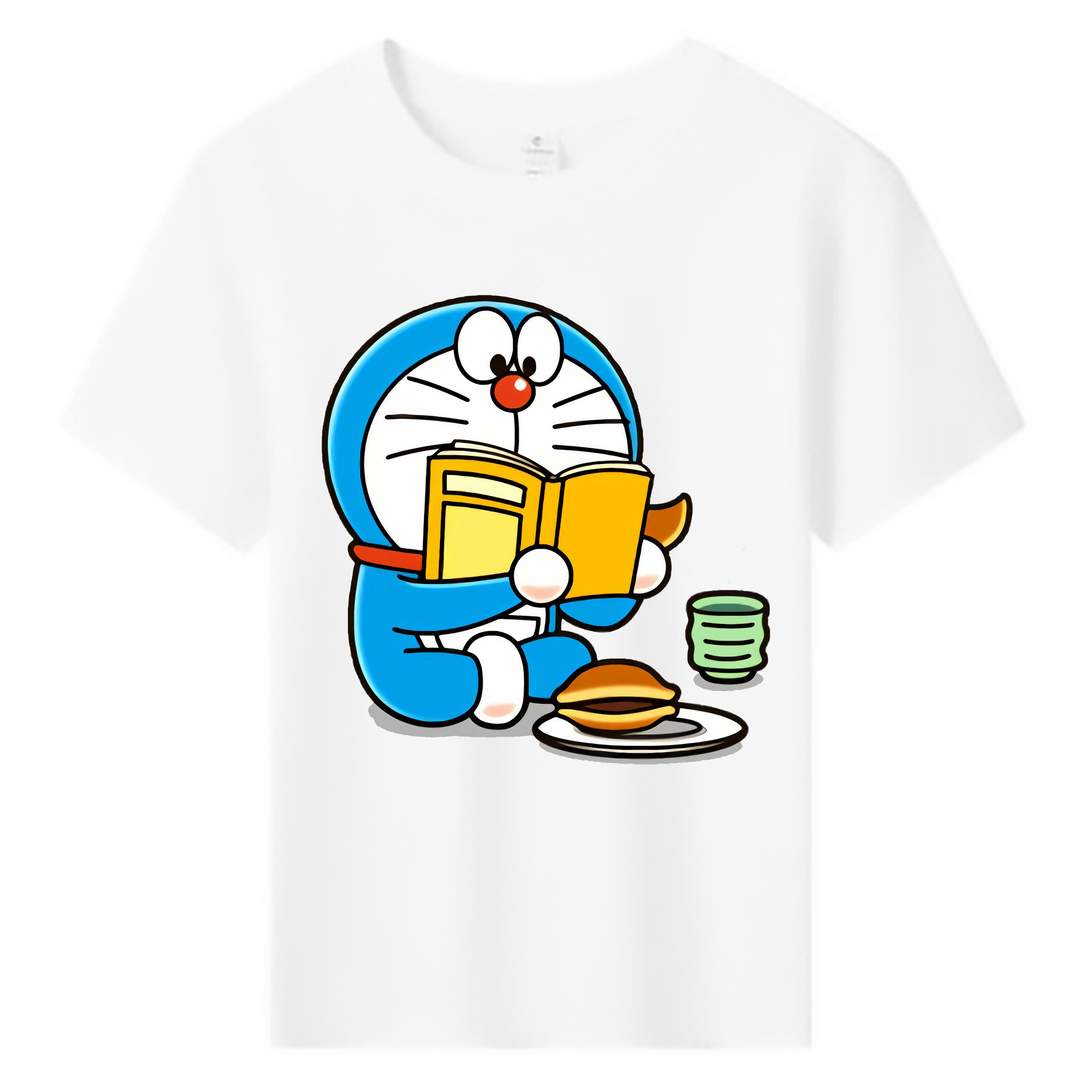 （画像用） ドラえもん Doraemon 綿100％キッズTシャツ（フロントプリント）