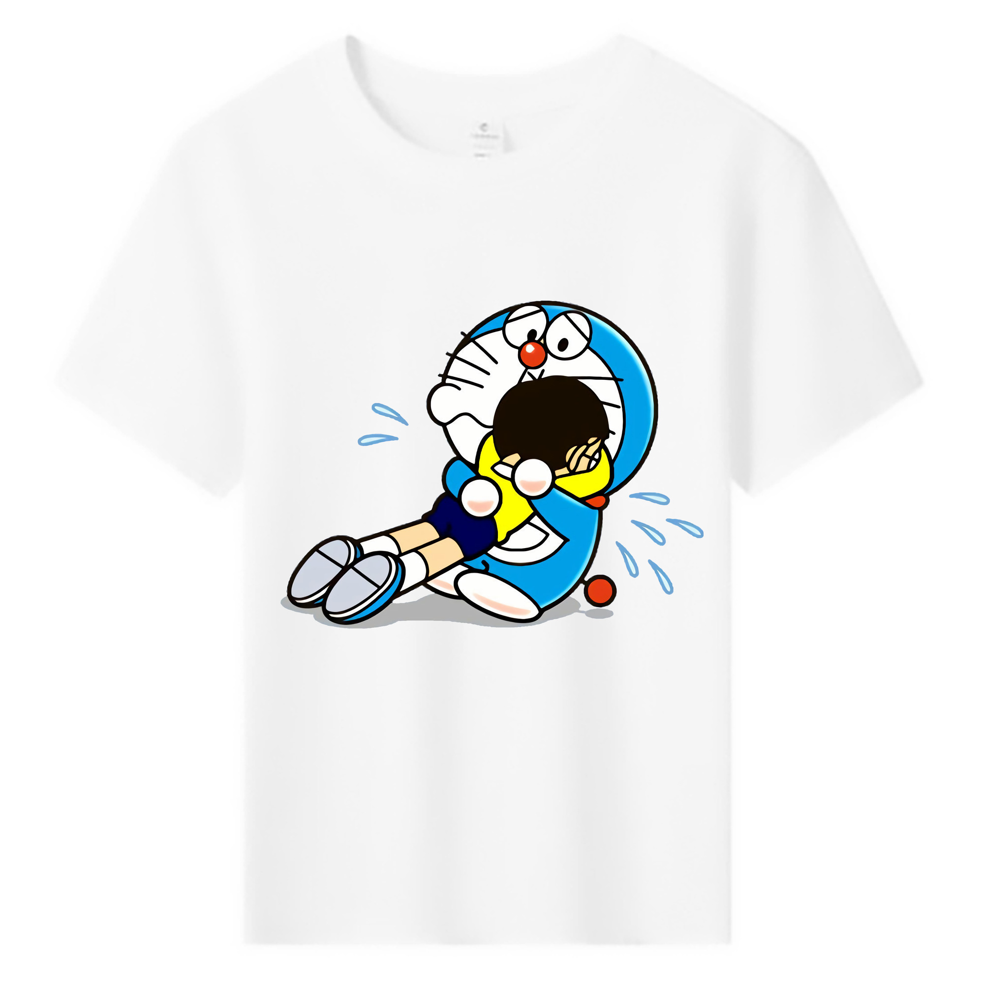 （画像用） ドラえもん Doraemon 綿100％キッズTシャツ（フロントプリント）