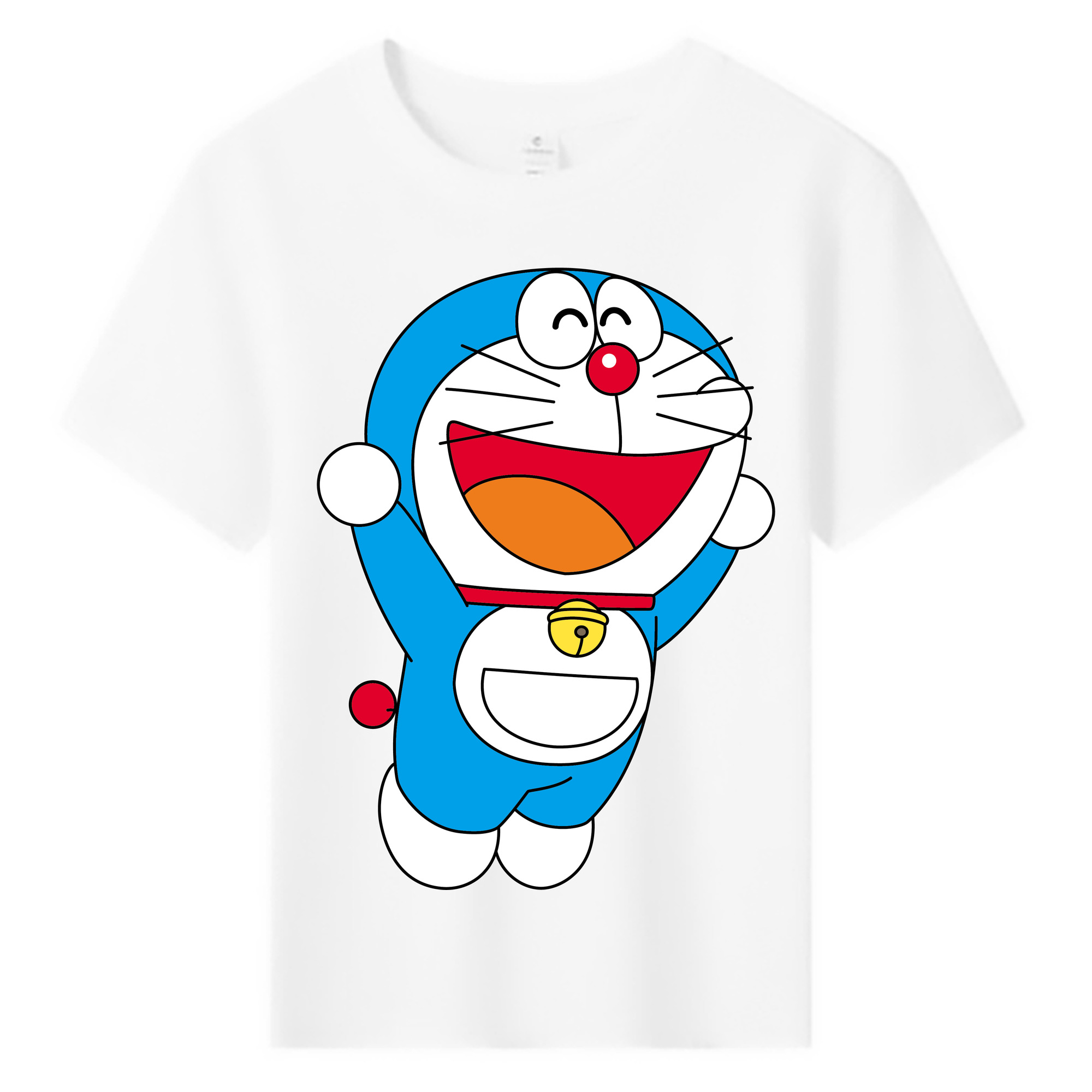 （画像用） ドラえもん Doraemon 綿100％キッズTシャツ（フロントプリント）
