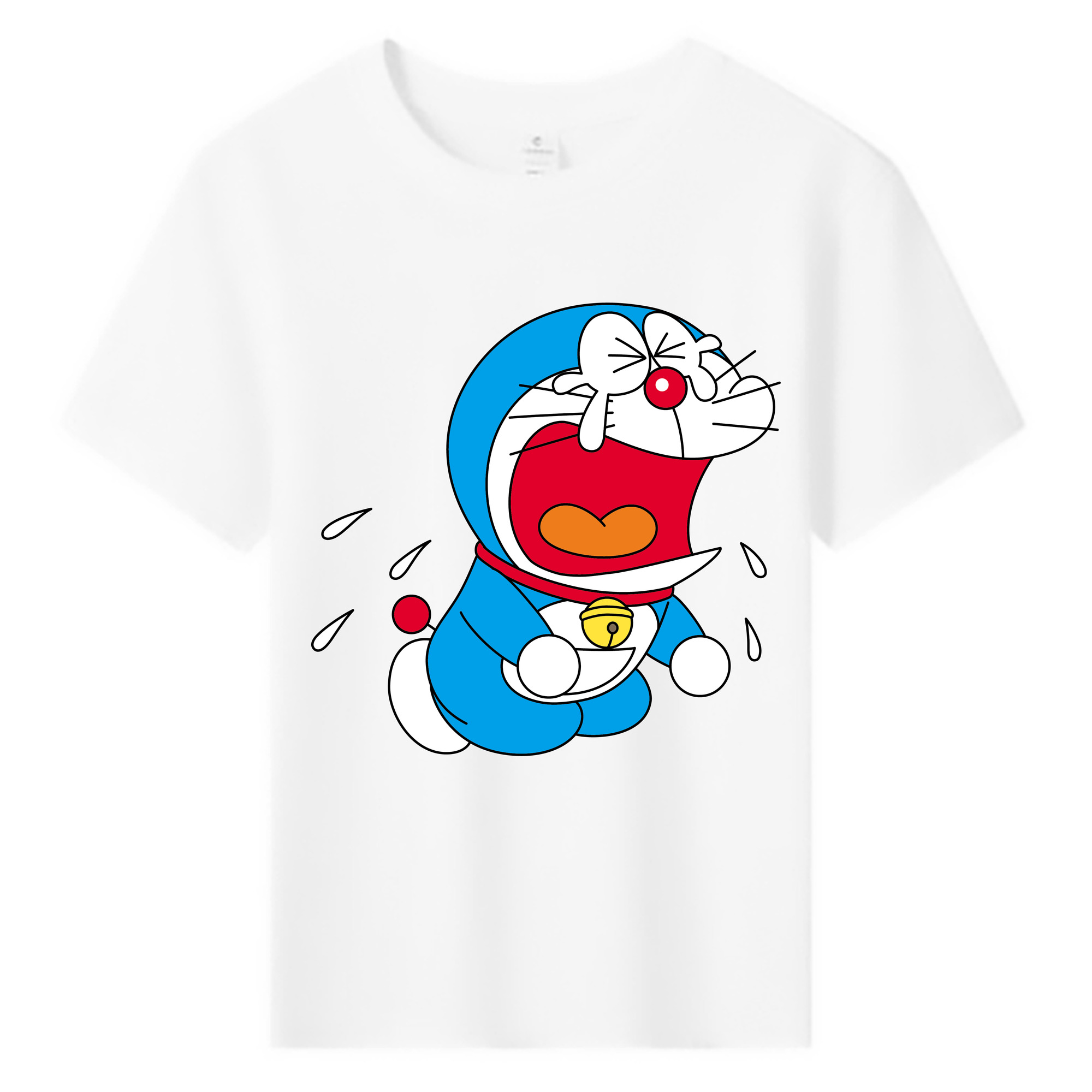 （画像用） ドラえもん Doraemon 綿100％キッズTシャツ（フロントプリント）