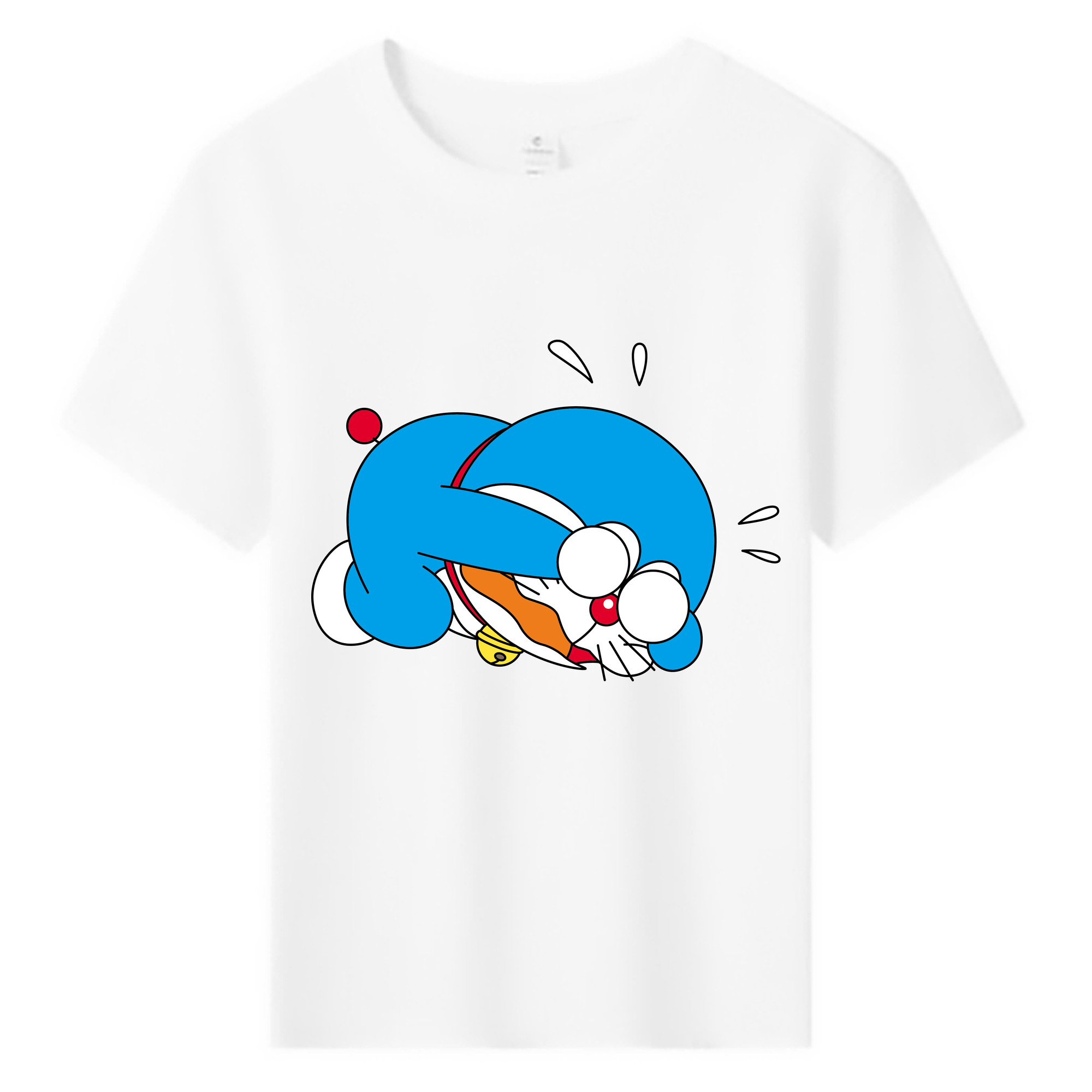 （画像用） ドラえもん Doraemon 綿100％キッズTシャツ（フロントプリント）