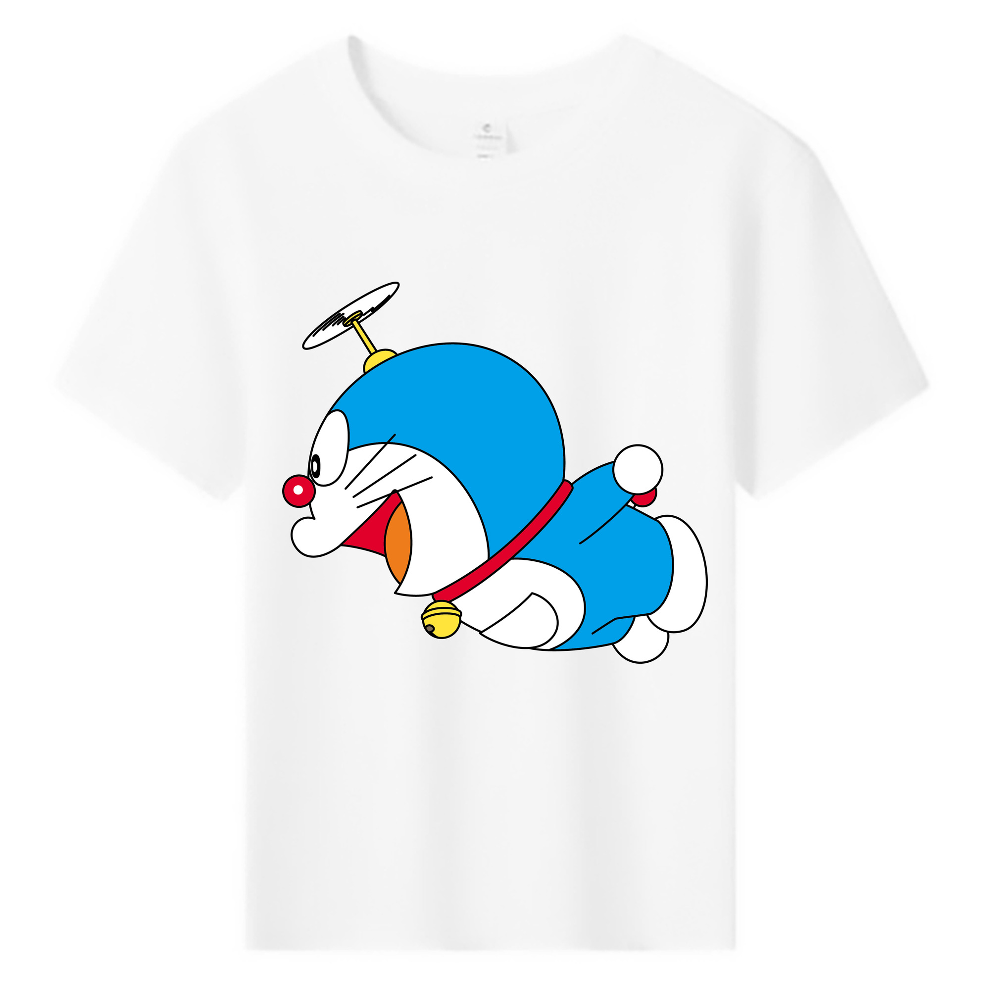 （画像用） ドラえもん Doraemon 綿100％キッズTシャツ（フロントプリント）