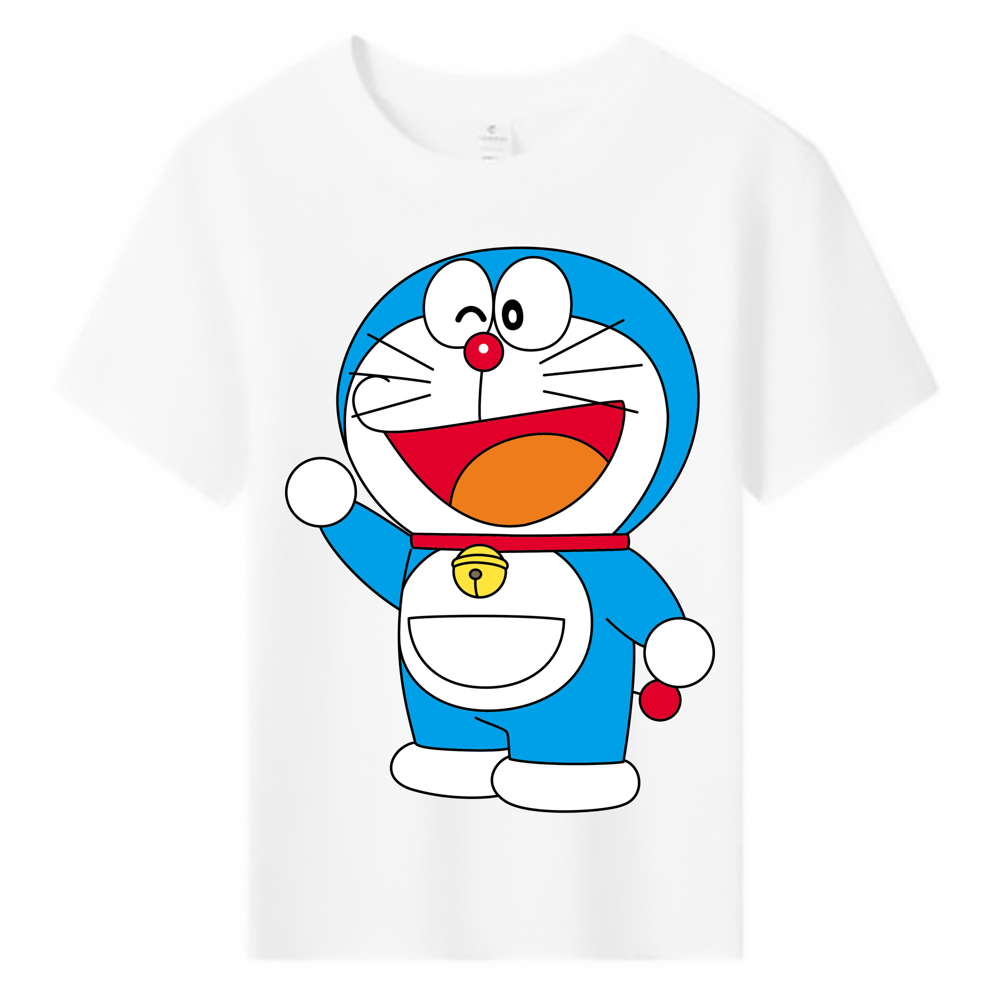 （画像用） ドラえもん Doraemon 綿100％キッズTシャツ（フロントプリント）