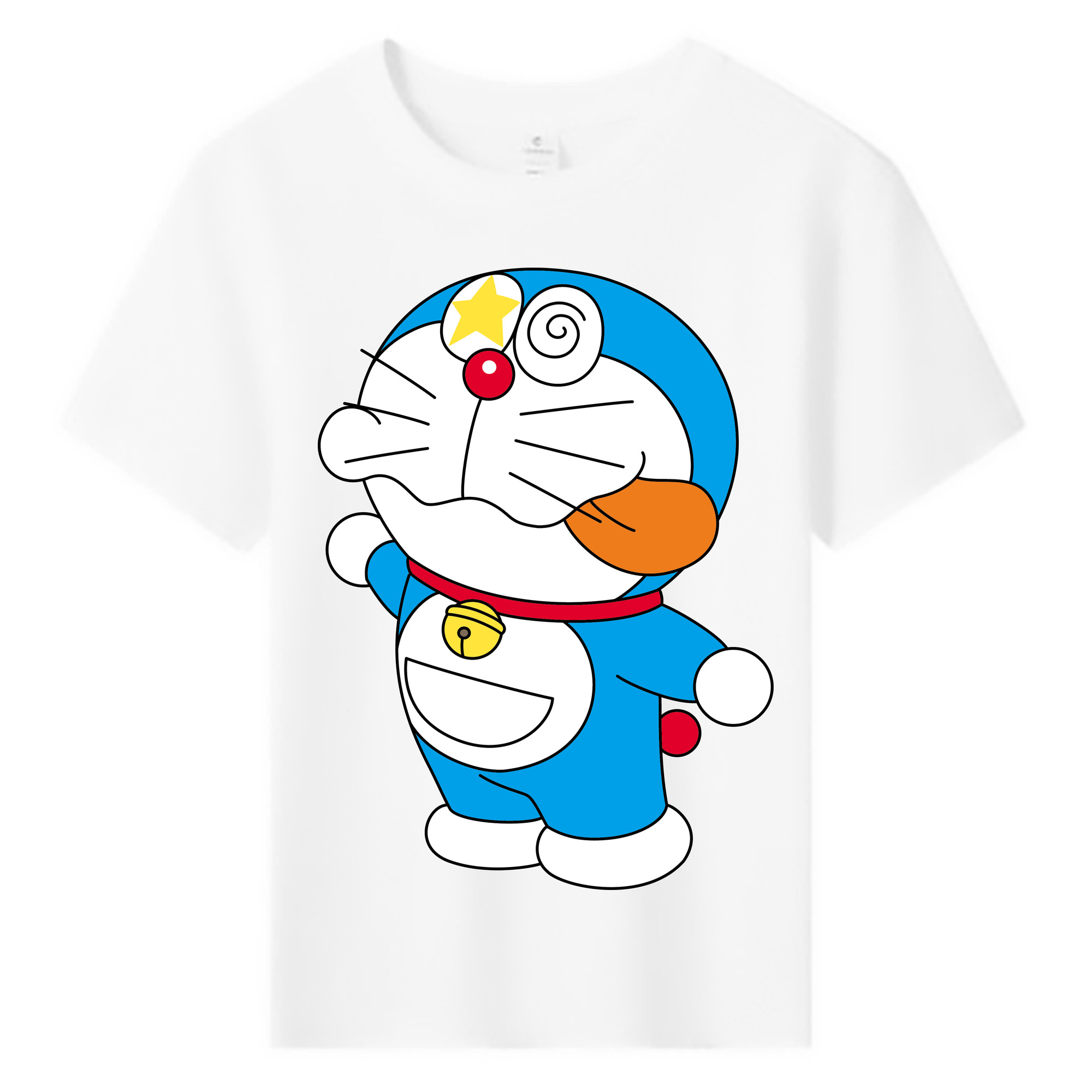 （画像用） ドラえもん Doraemon 綿100％キッズTシャツ（フロントプリント）