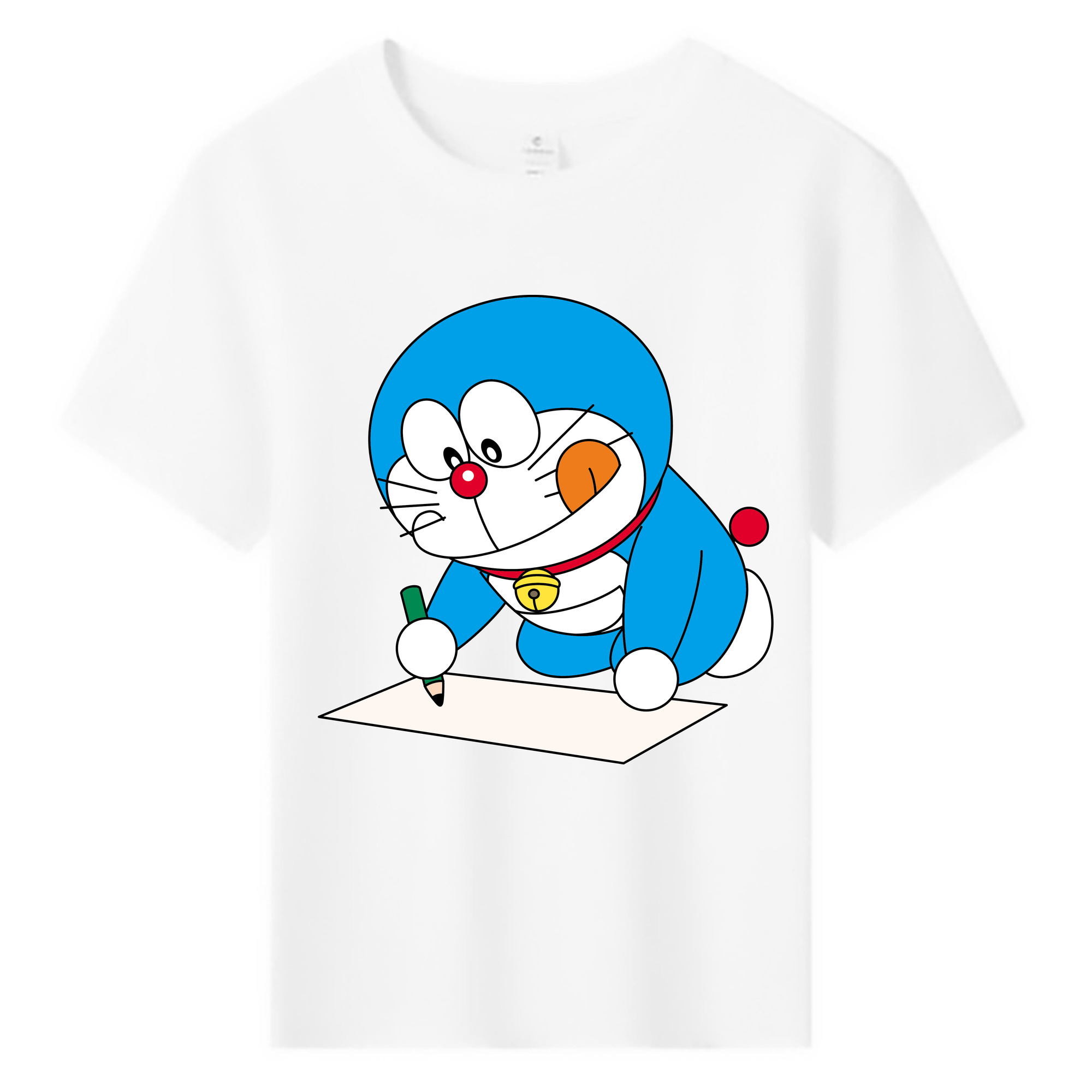 （画像用） ドラえもん Doraemon 綿100％キッズTシャツ（フロントプリント）