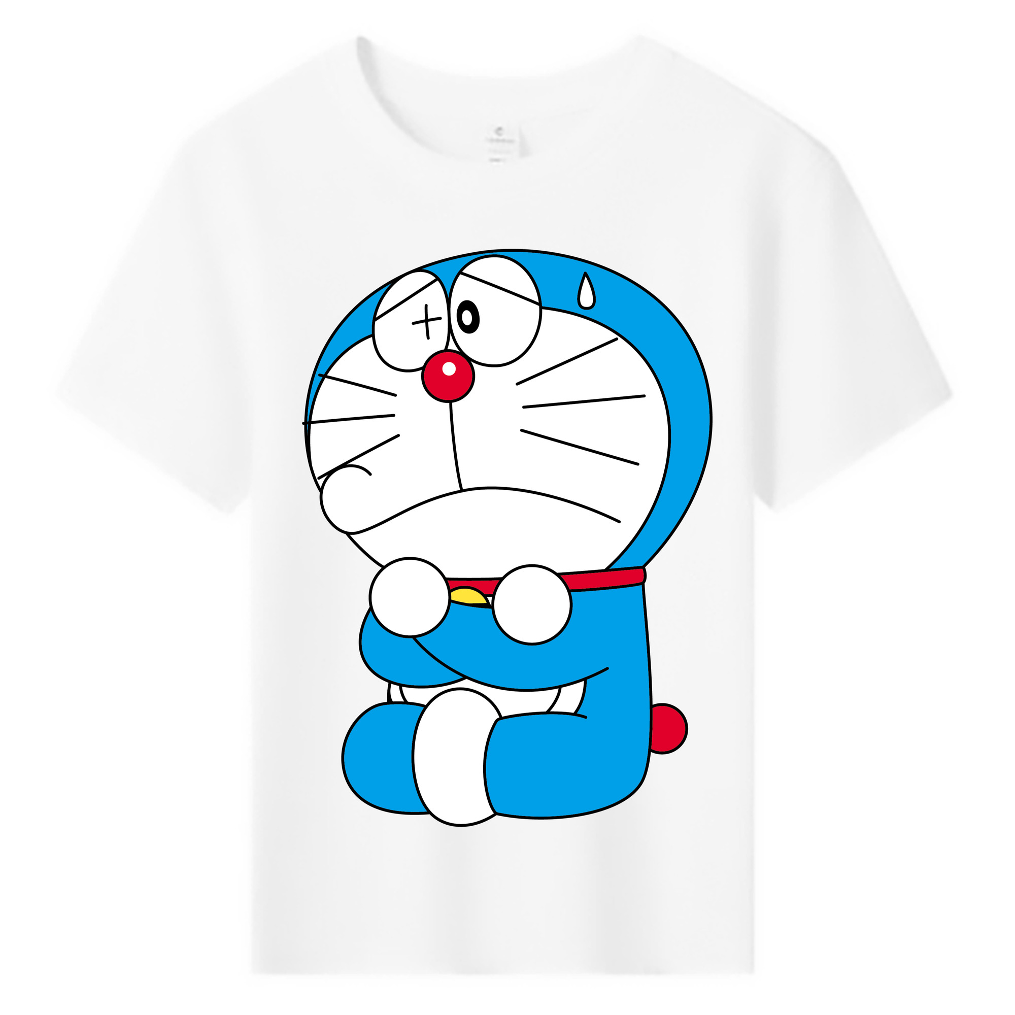 （画像用） ドラえもん Doraemon 綿100％キッズTシャツ（フロントプリント）
