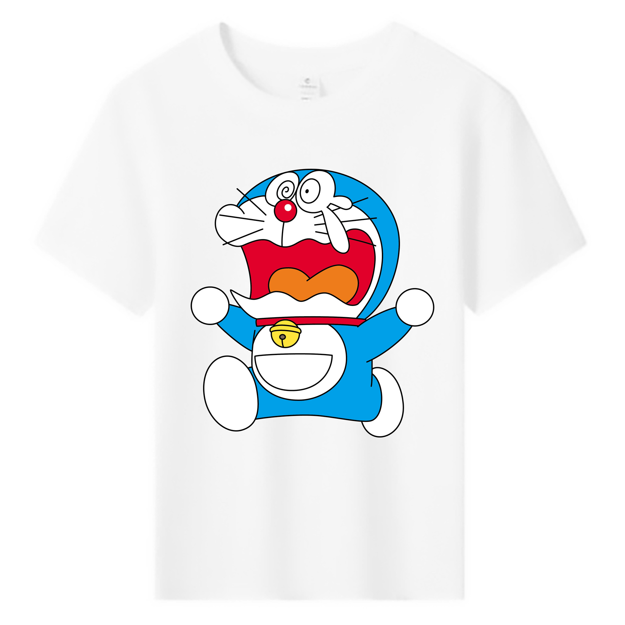 （画像用） ドラえもん Doraemon 綿100％キッズTシャツ（フロントプリント）