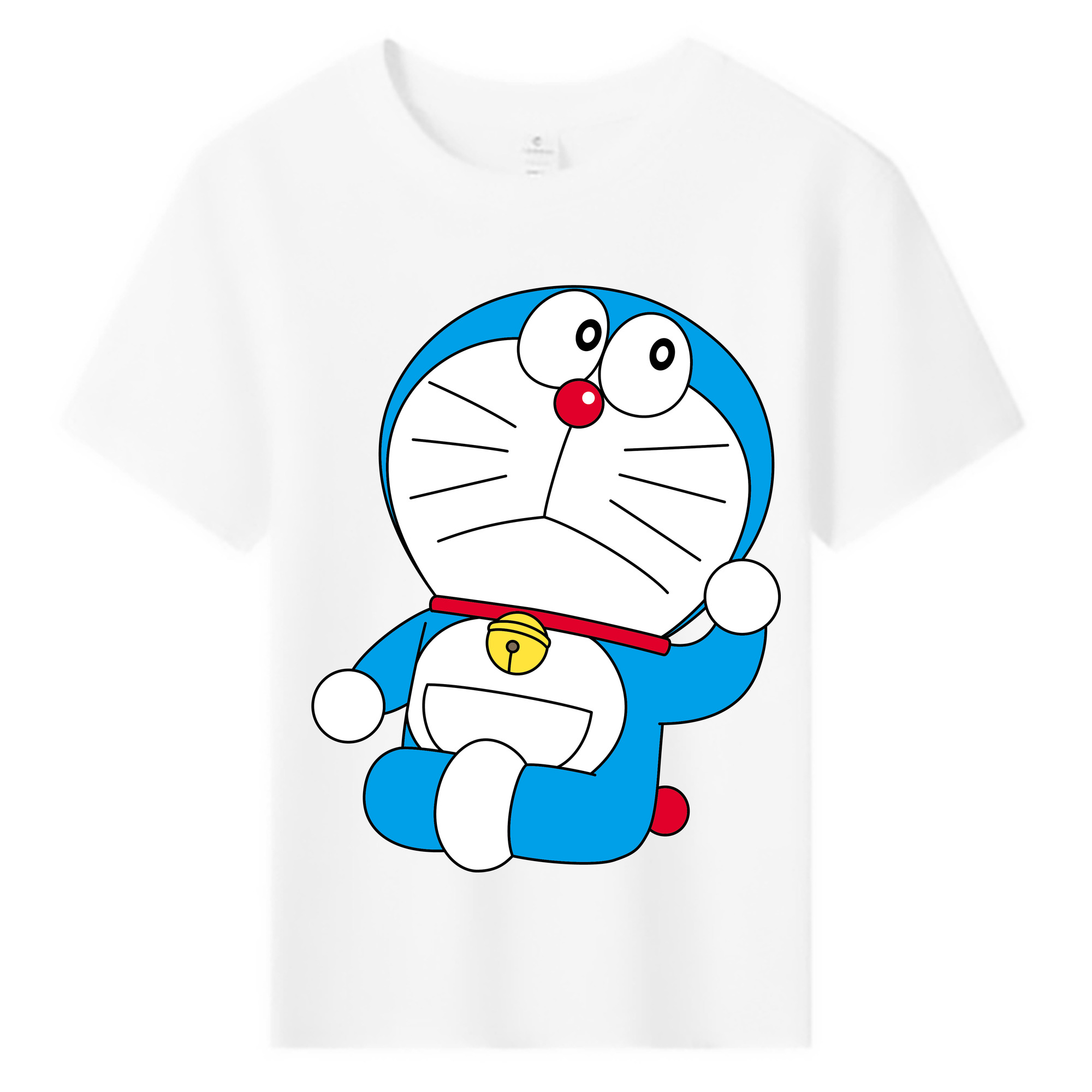（画像用） ドラえもん Doraemon 綿100％キッズTシャツ（フロントプリント）