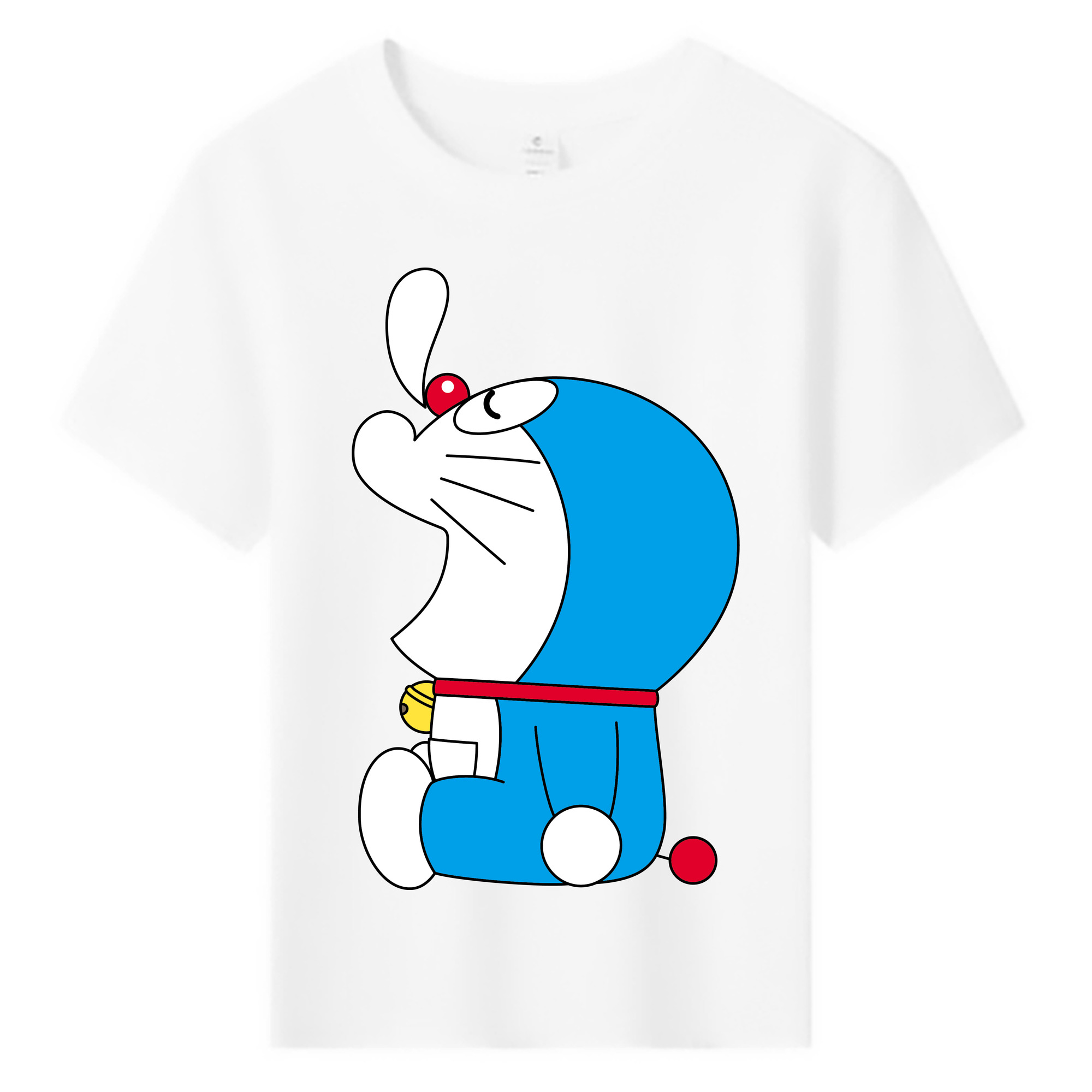 （画像用） ドラえもん Doraemon 綿100％キッズTシャツ（フロントプリント）