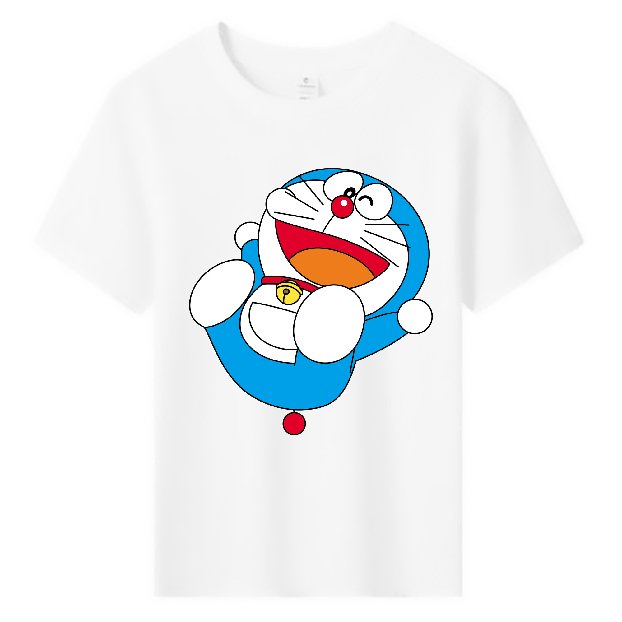 （画像用） ドラえもん Doraemon 綿100％キッズTシャツ（フロントプリント）