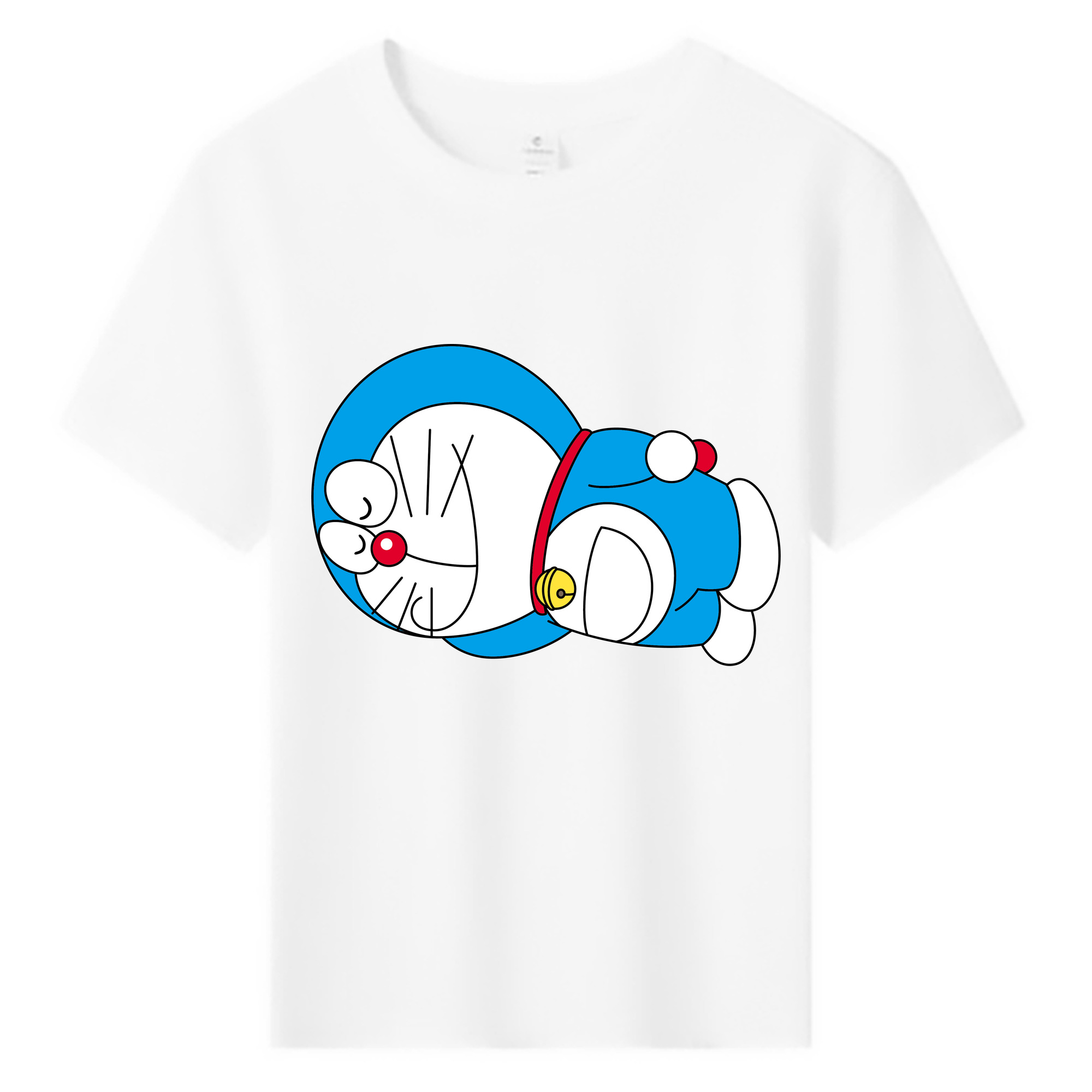 （画像用） ドラえもん Doraemon 綿100％キッズTシャツ（フロントプリント）