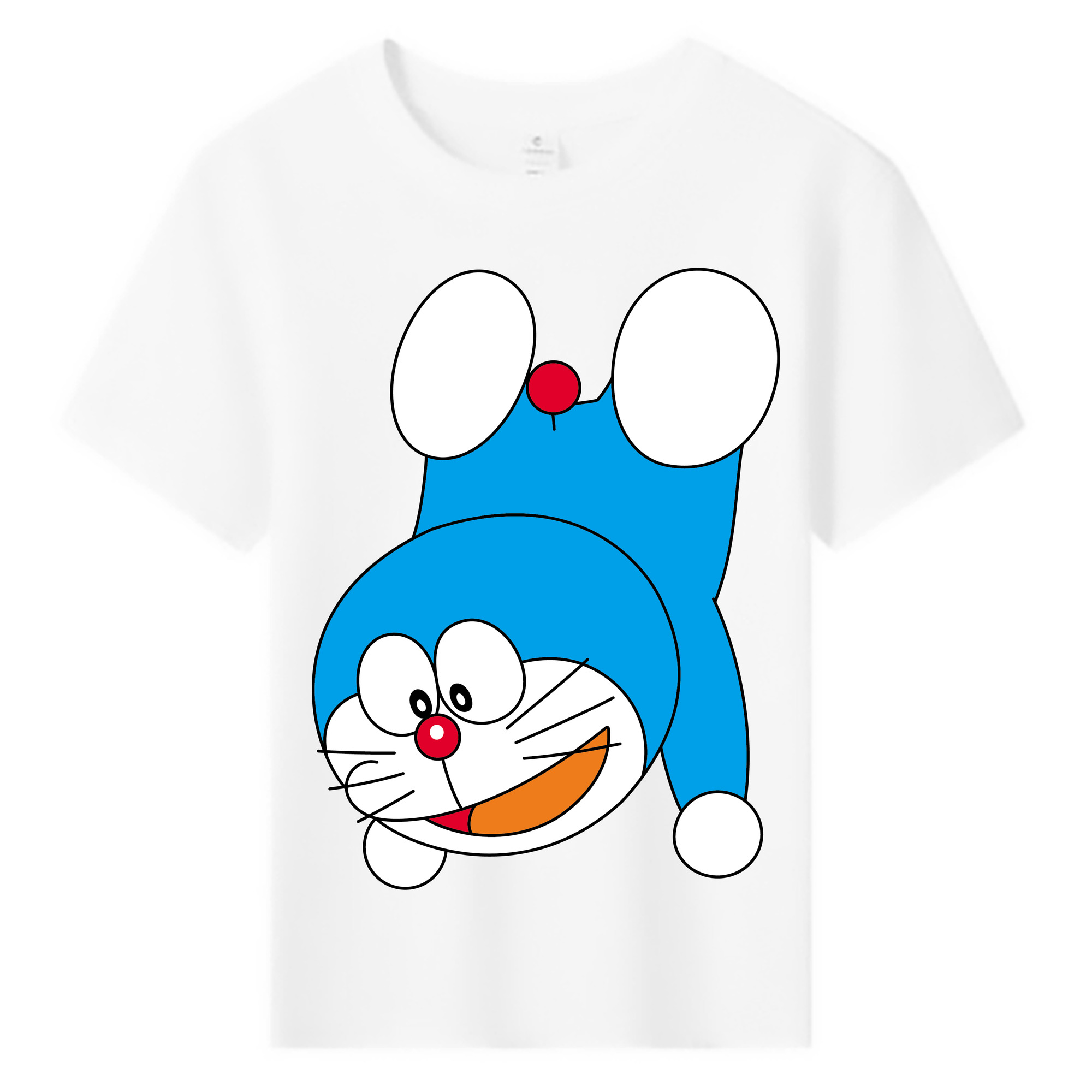 （画像用） ドラえもん Doraemon 綿100％キッズTシャツ（フロントプリント）