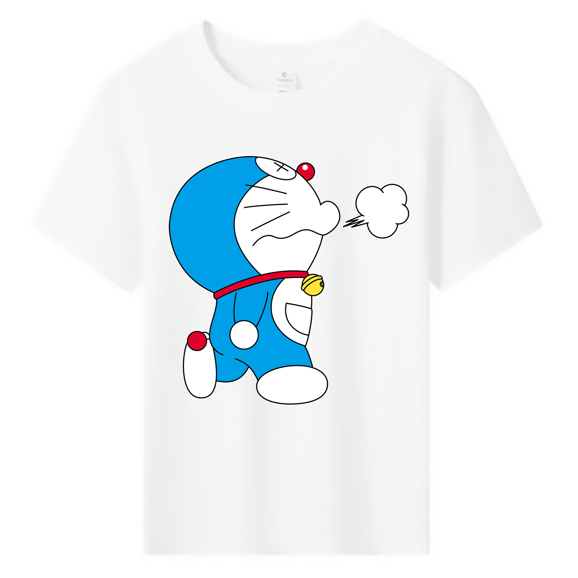 （画像用） ドラえもん Doraemon 綿100％キッズTシャツ（フロントプリント）
