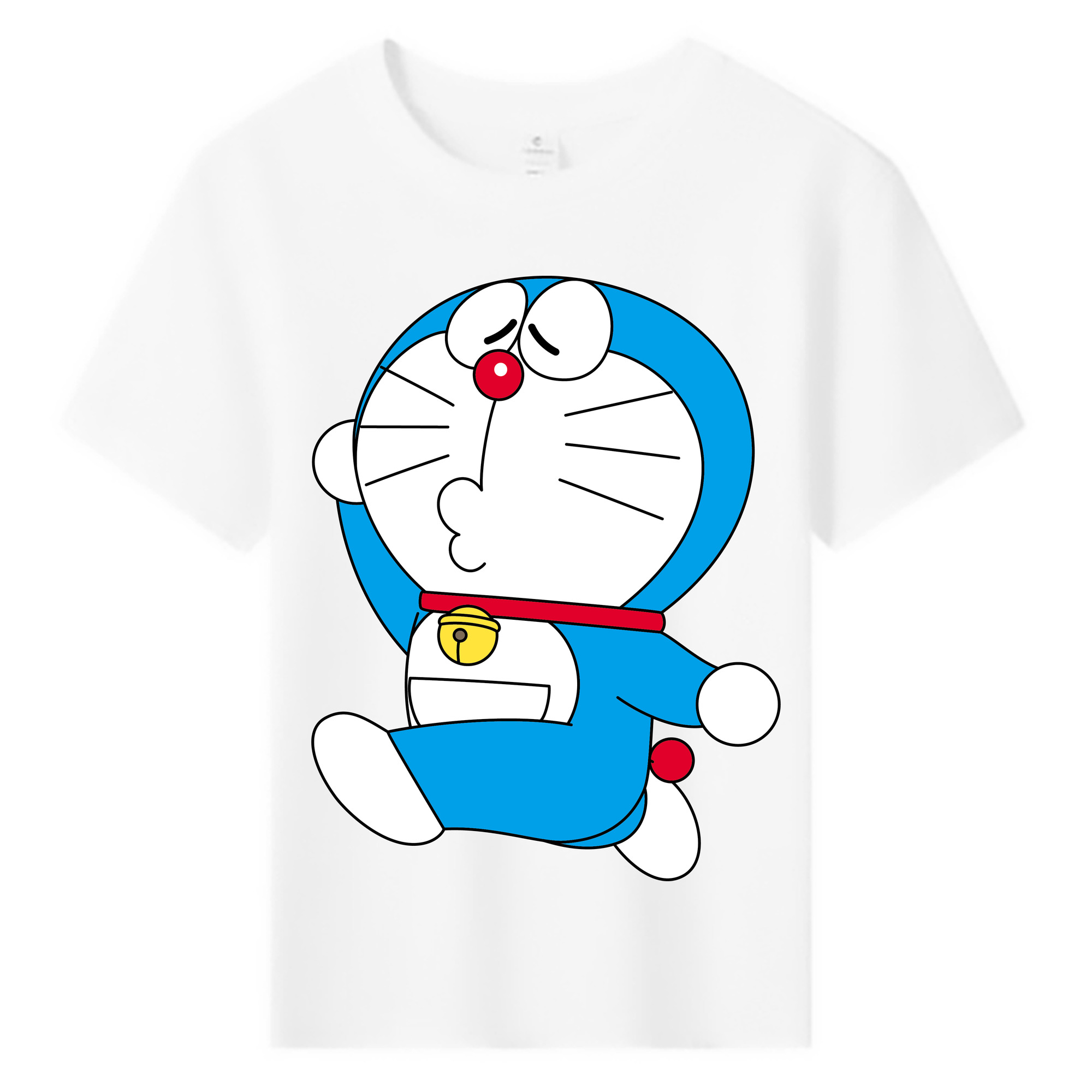 （画像用） ドラえもん Doraemon 綿100％キッズTシャツ（フロントプリント）