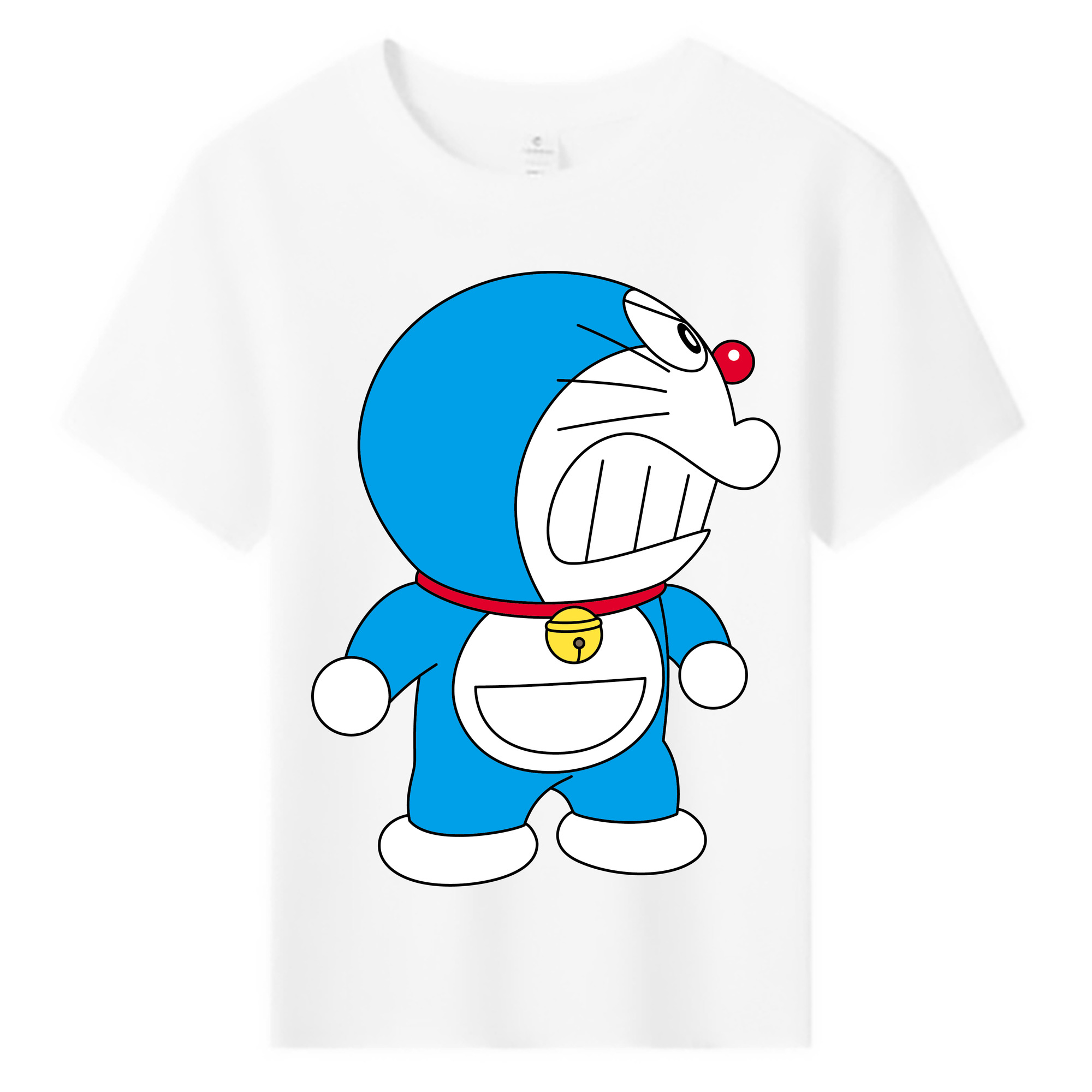 （画像用） ドラえもん Doraemon 綿100％キッズTシャツ（フロントプリント）