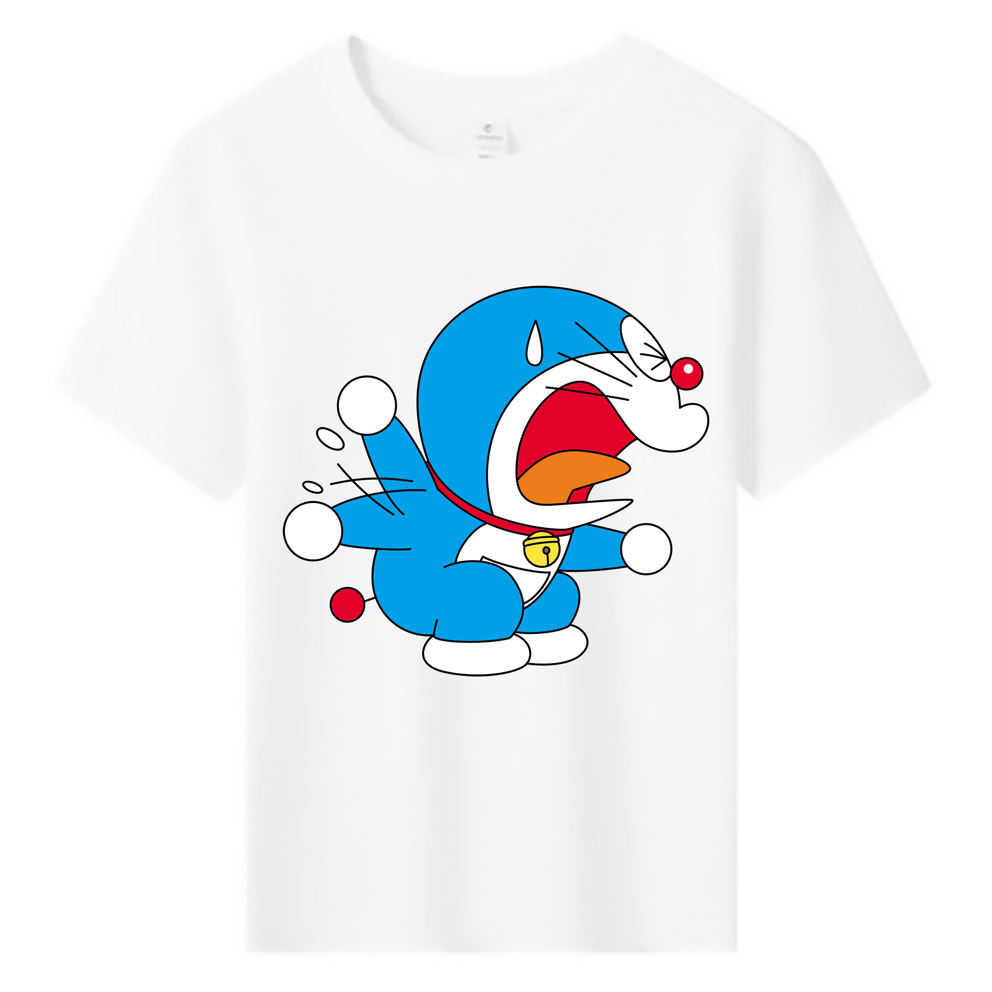 （画像用） ドラえもん Doraemon 綿100％キッズTシャツ（フロントプリント）