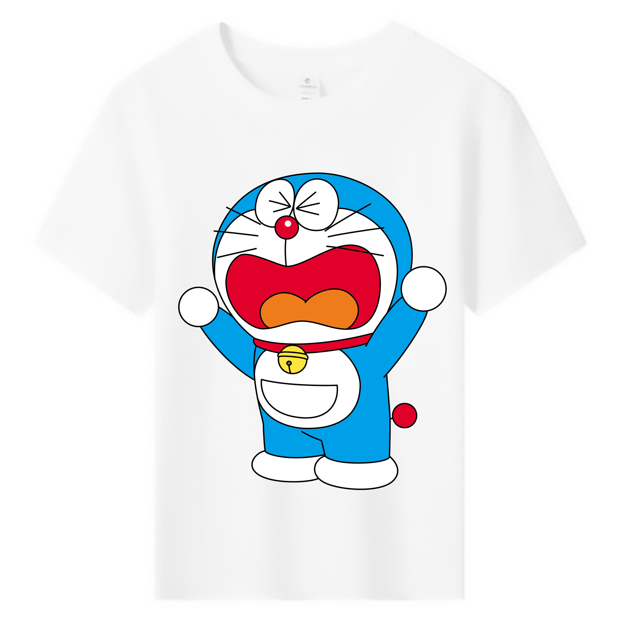 （画像用） ドラえもん Doraemon 綿100％キッズTシャツ（フロントプリント）