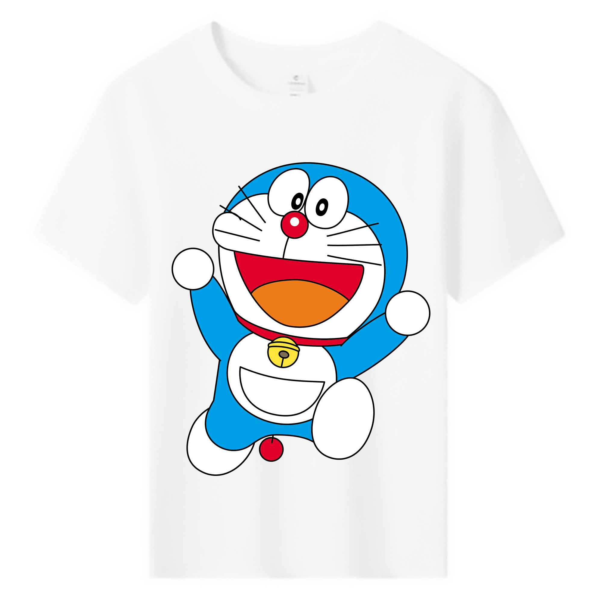 （画像用） ドラえもん Doraemon 綿100％キッズTシャツ（フロントプリント）