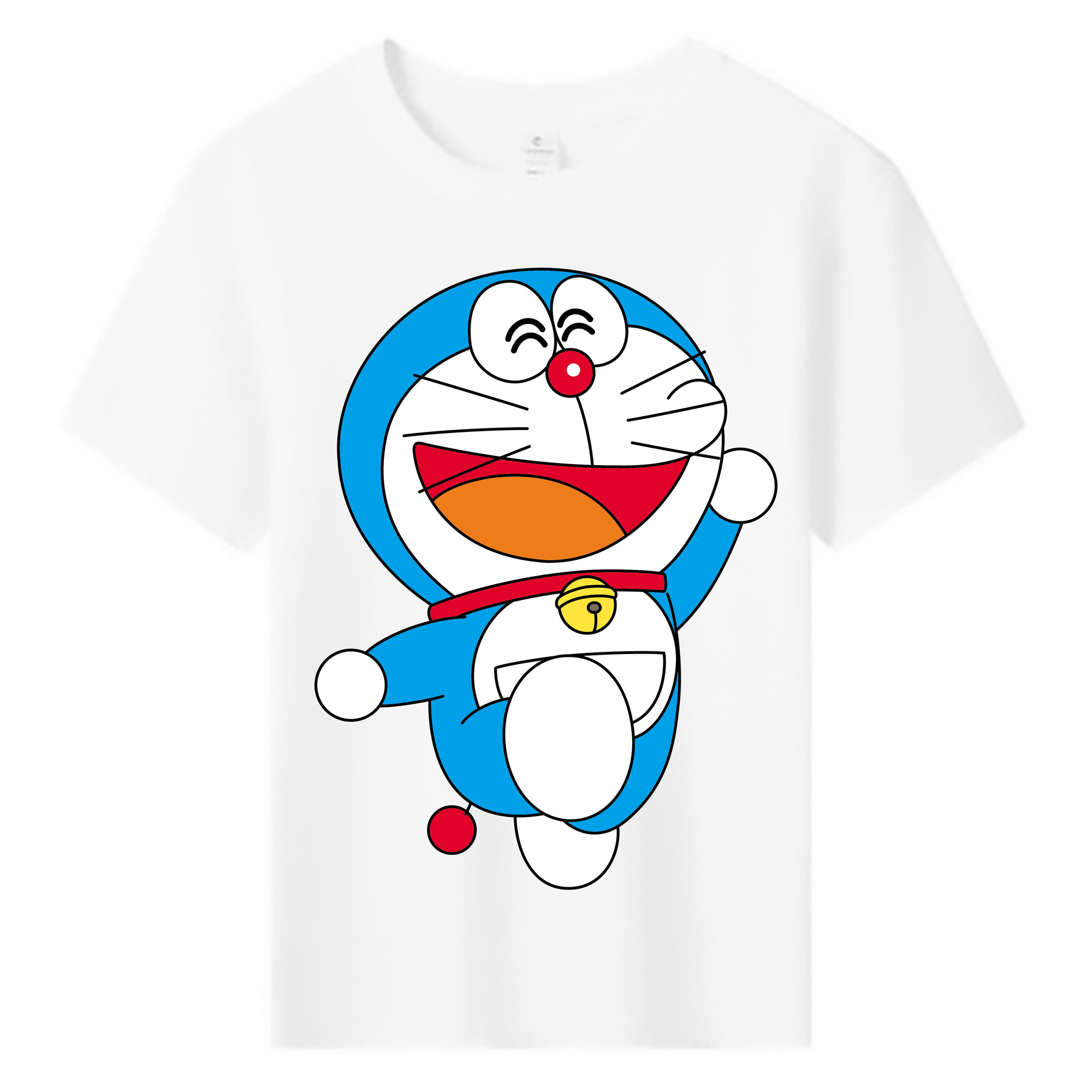 （画像用） ドラえもん Doraemon 綿100％キッズTシャツ（フロントプリント）