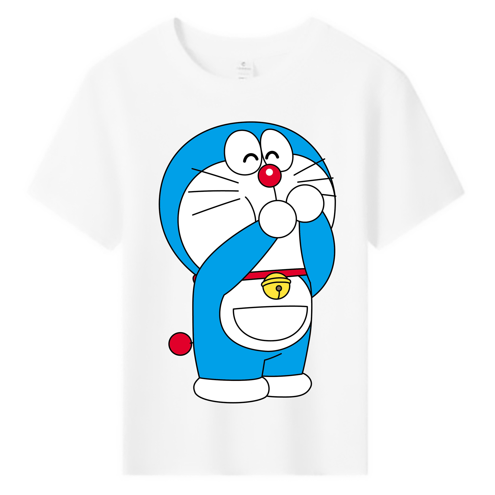 （画像用） ドラえもん Doraemon 綿100％キッズTシャツ（フロントプリント）