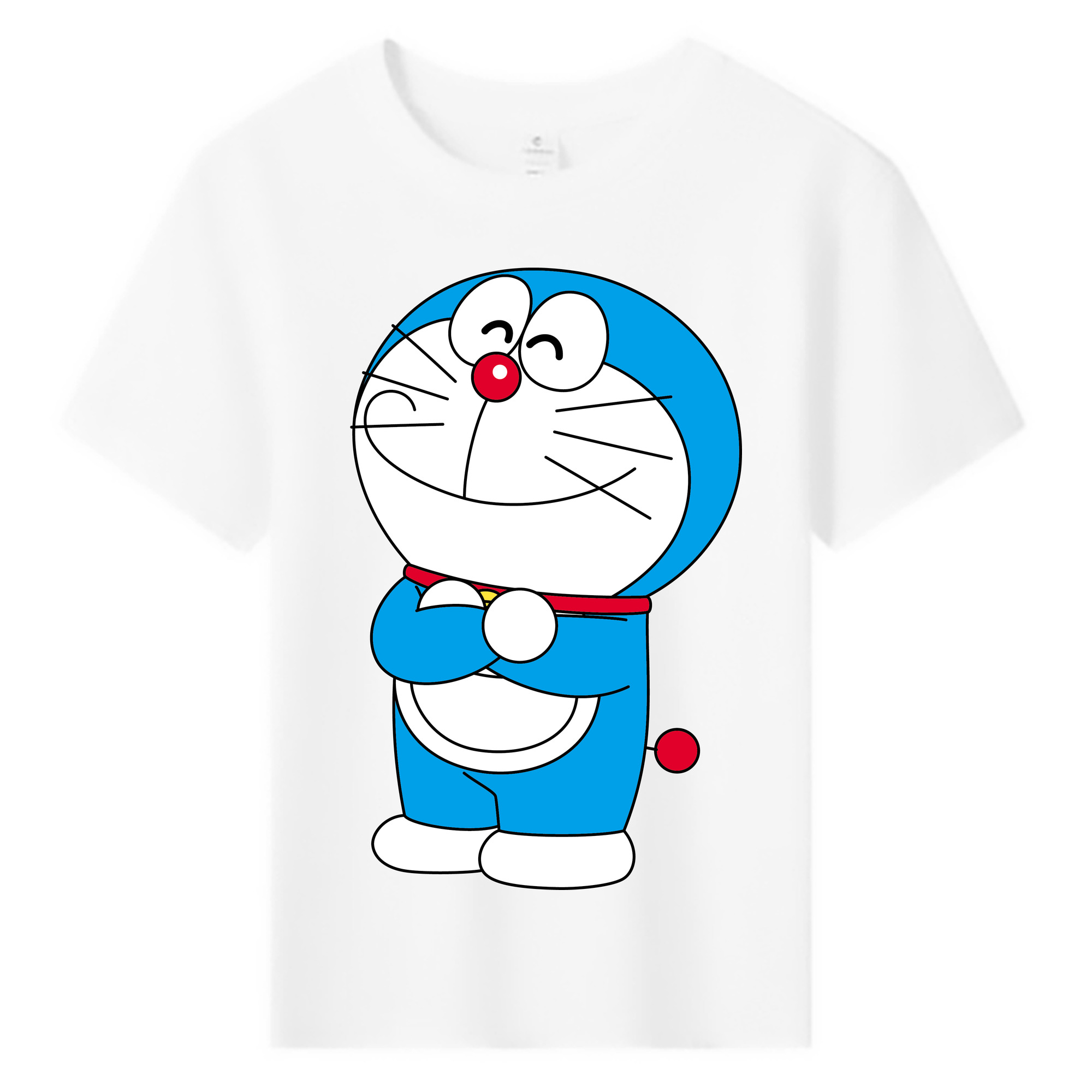 （画像用） ドラえもん Doraemon 綿100％キッズTシャツ（フロントプリント）