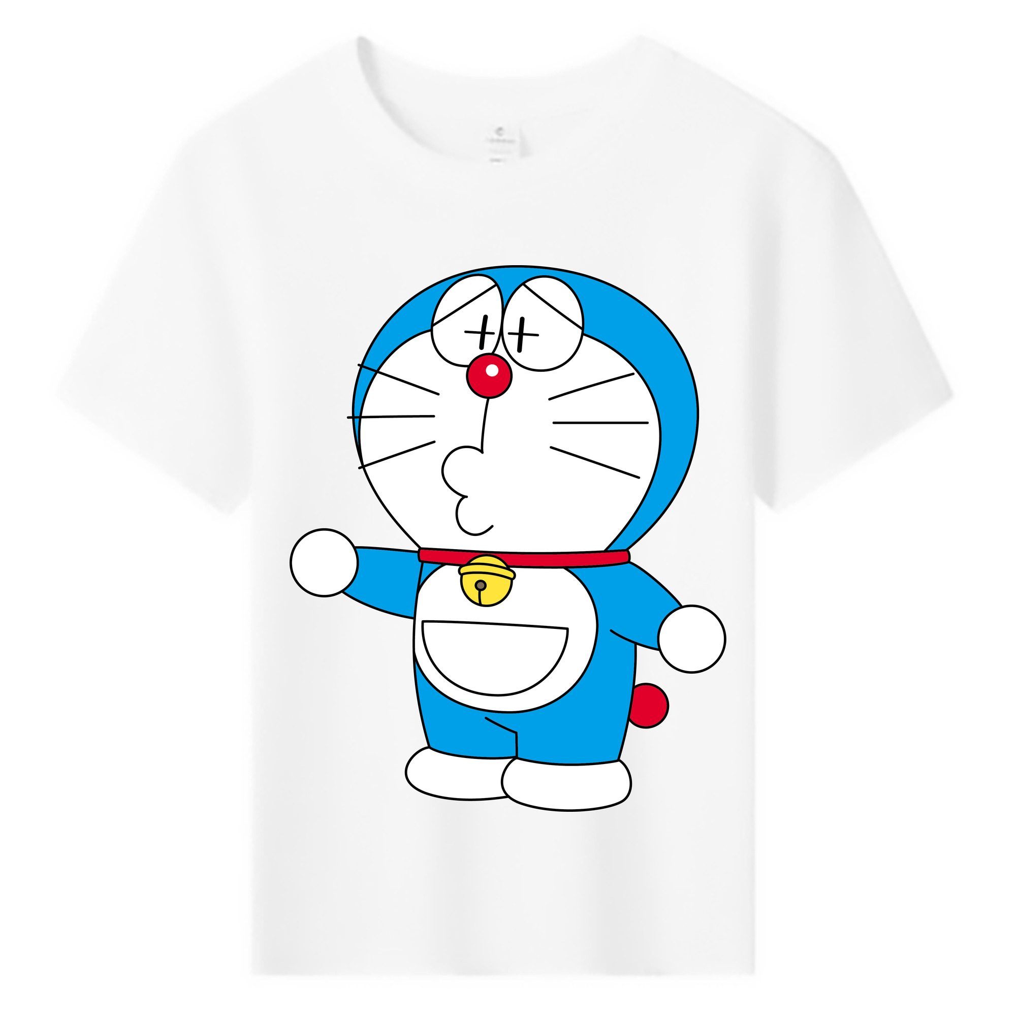 （画像用） ドラえもん Doraemon 綿100％キッズTシャツ（フロントプリント）