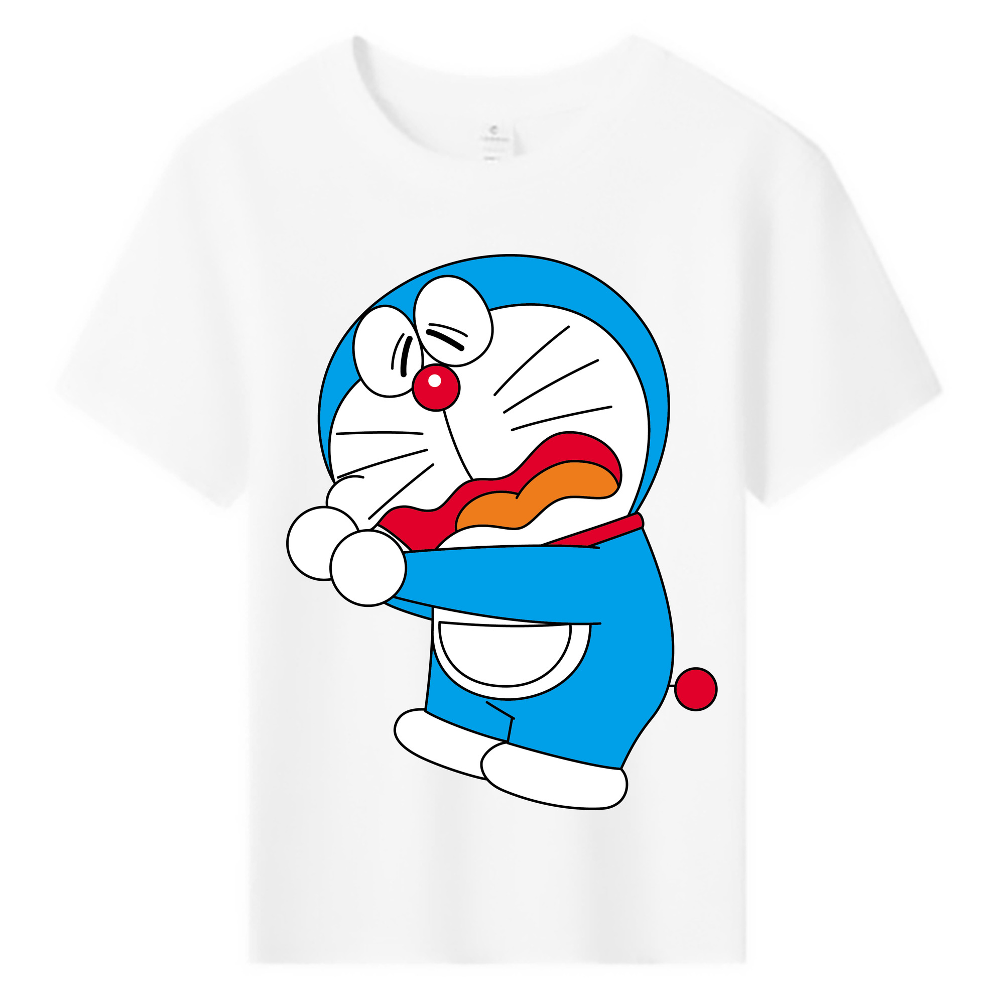 （画像用） ドラえもん Doraemon 綿100％キッズTシャツ（フロントプリント）