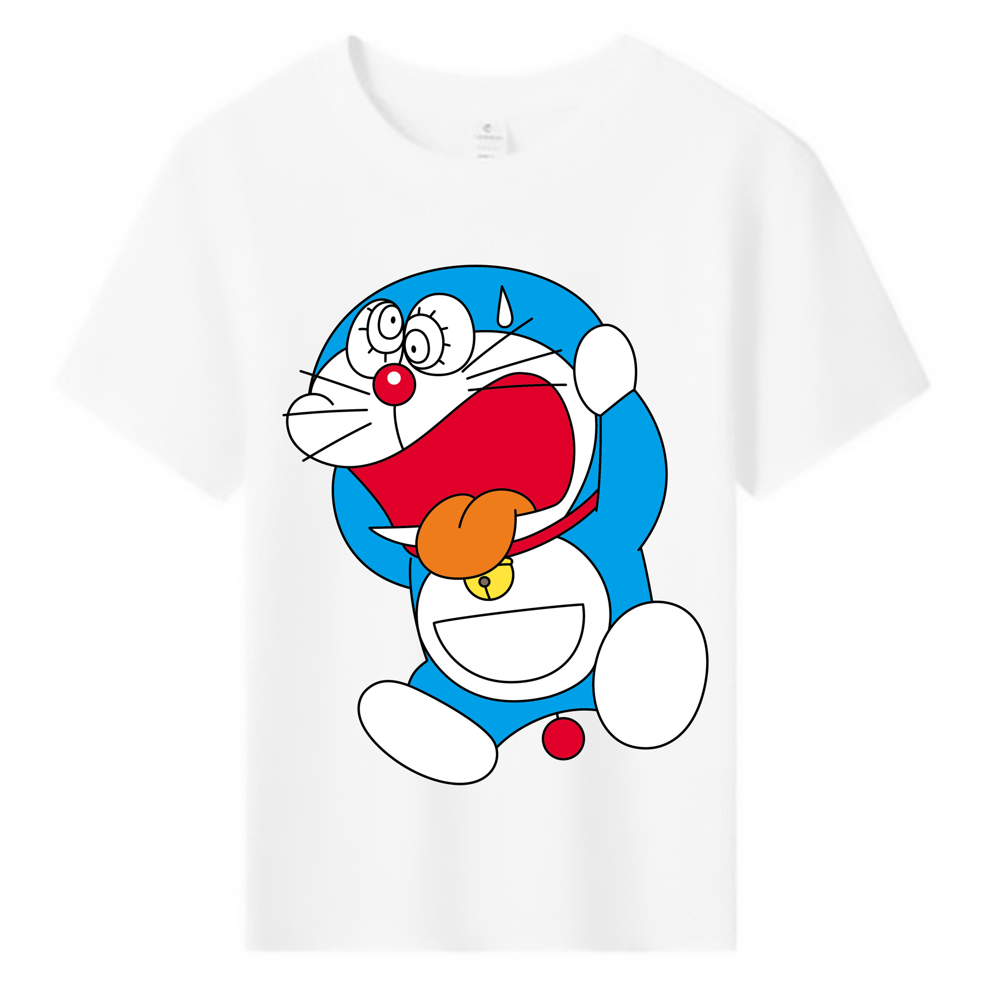 （画像用） ドラえもん Doraemon 綿100％キッズTシャツ（フロントプリント）