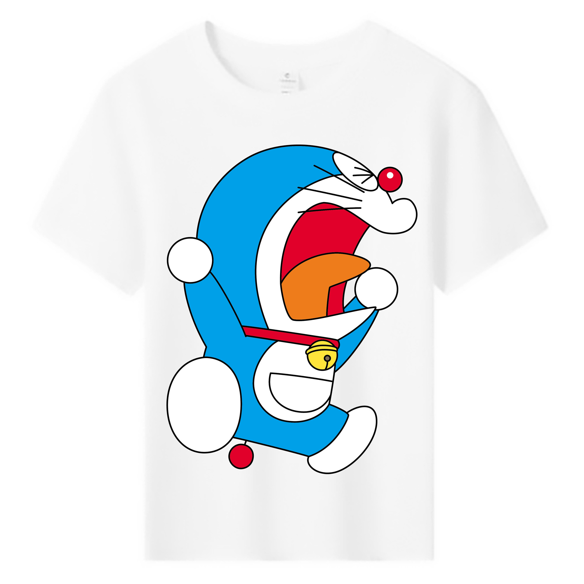 （画像用） ドラえもん Doraemon 綿100％キッズTシャツ（フロントプリント）