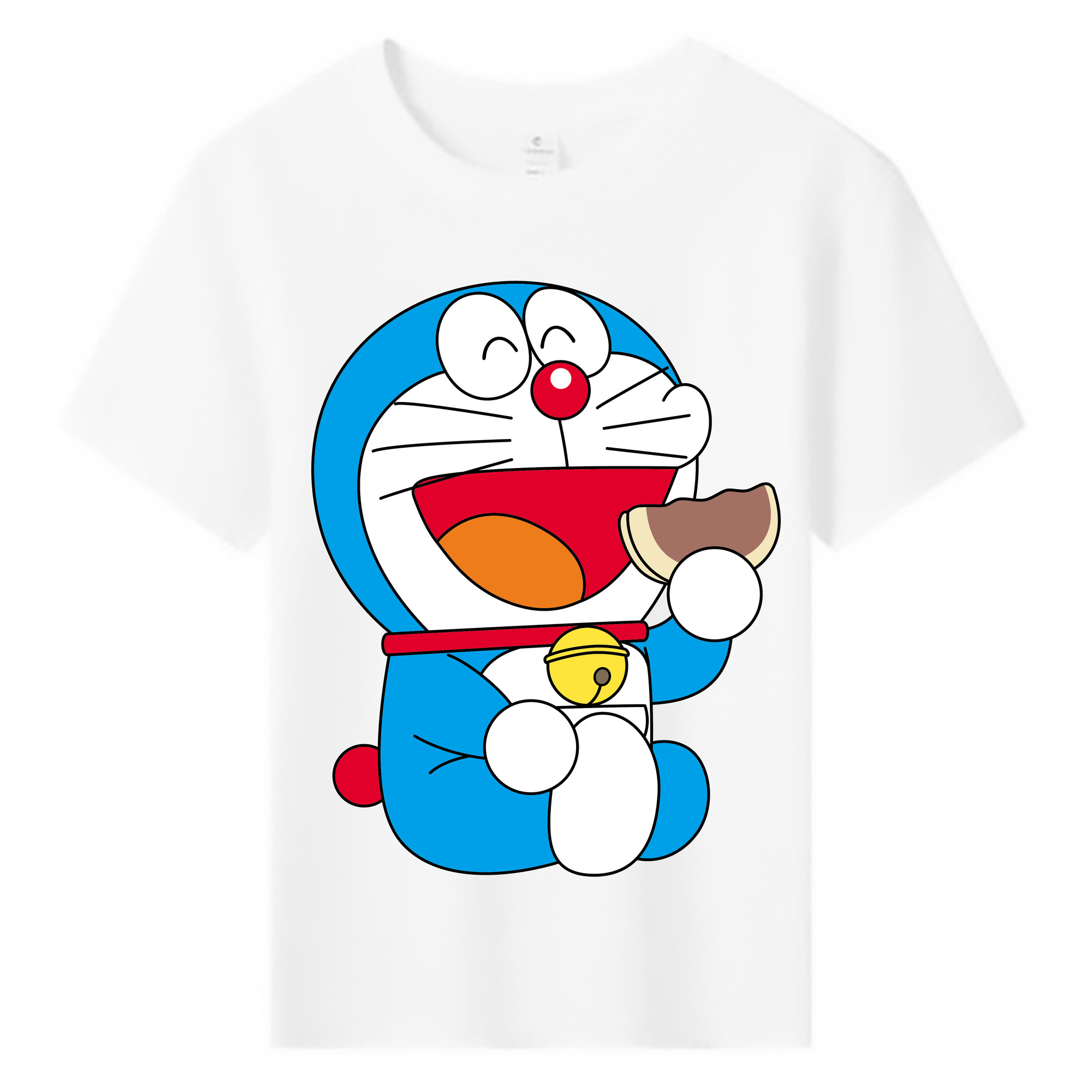 （画像用） ドラえもん Doraemon 綿100％キッズTシャツ（フロントプリント）