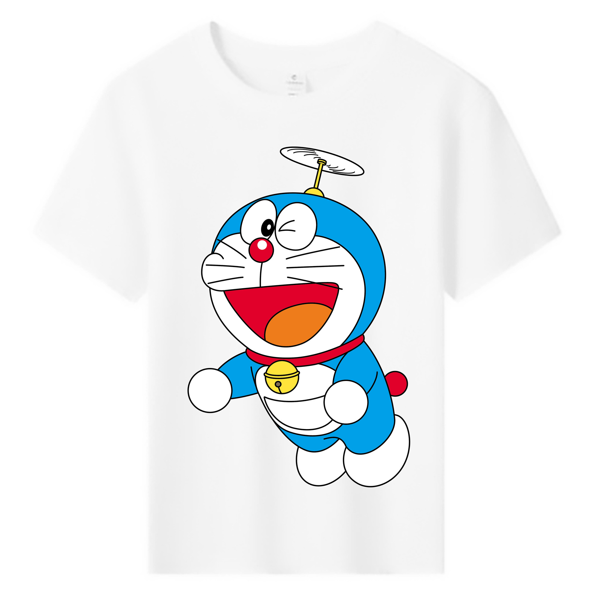 （画像用） ドラえもん Doraemon 綿100％キッズTシャツ（フロントプリント）