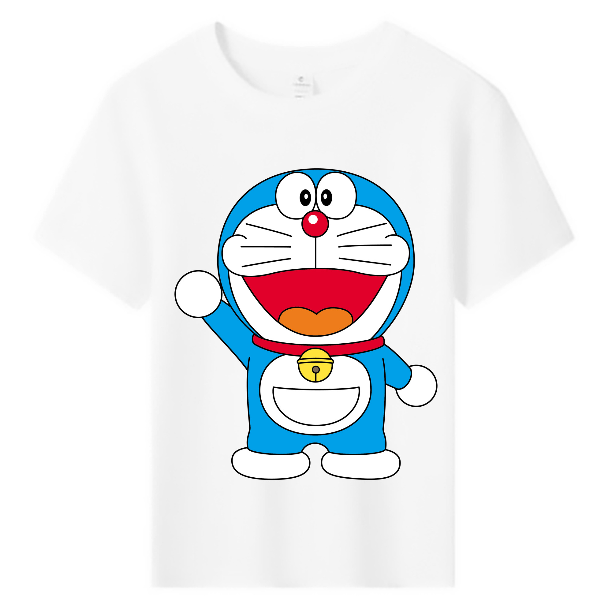 （画像用） ドラえもん Doraemon 綿100％キッズTシャツ（フロントプリント）