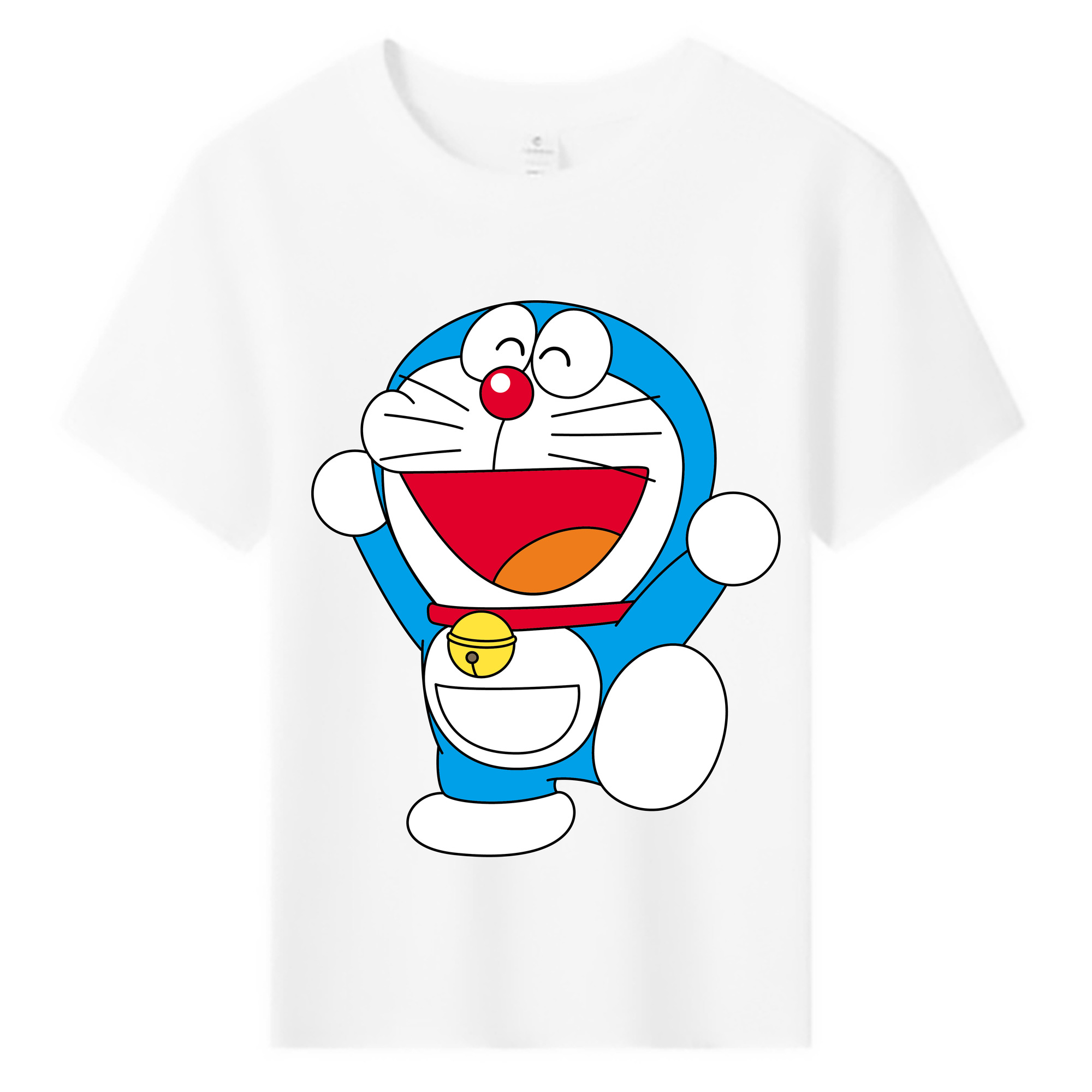 （画像用） ドラえもん Doraemon 綿100％キッズTシャツ（フロントプリント）