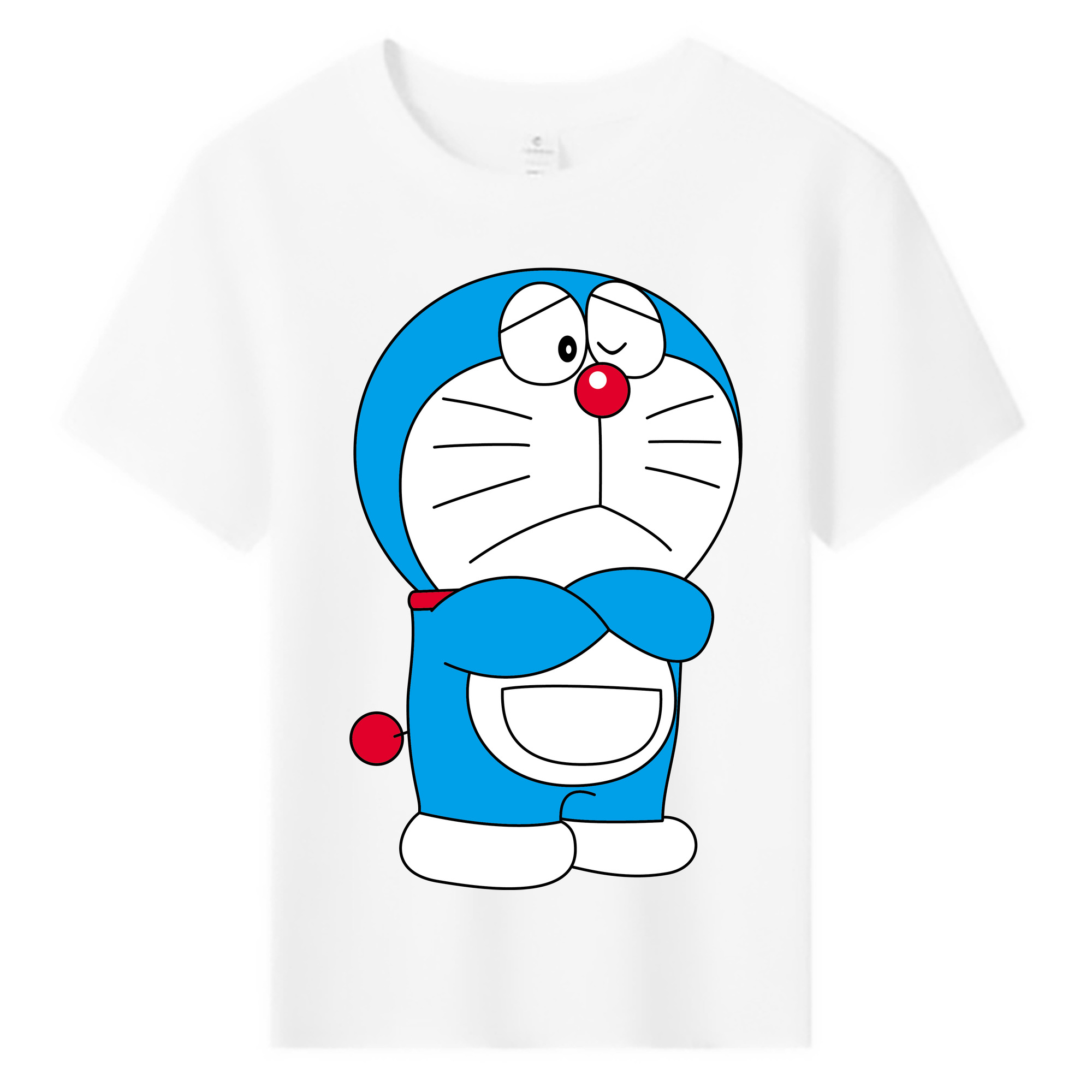 （画像用） ドラえもん Doraemon 綿100％キッズTシャツ（フロントプリント）
