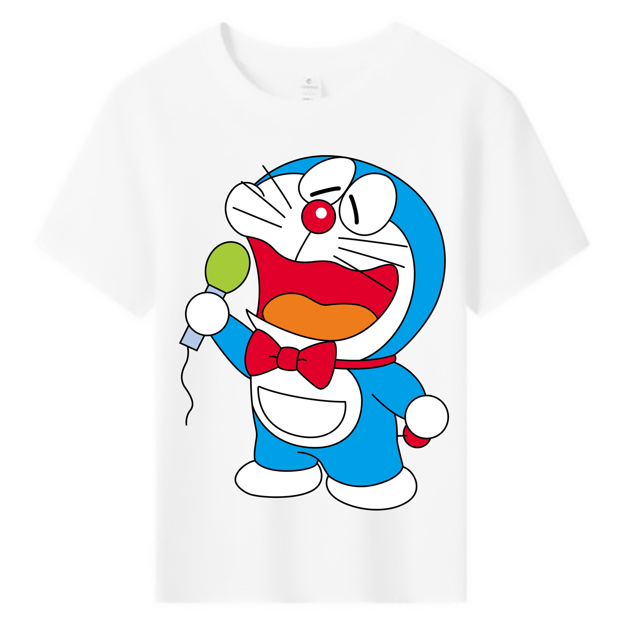 （画像用） ドラえもん Doraemon 綿100％キッズTシャツ（フロントプリント）