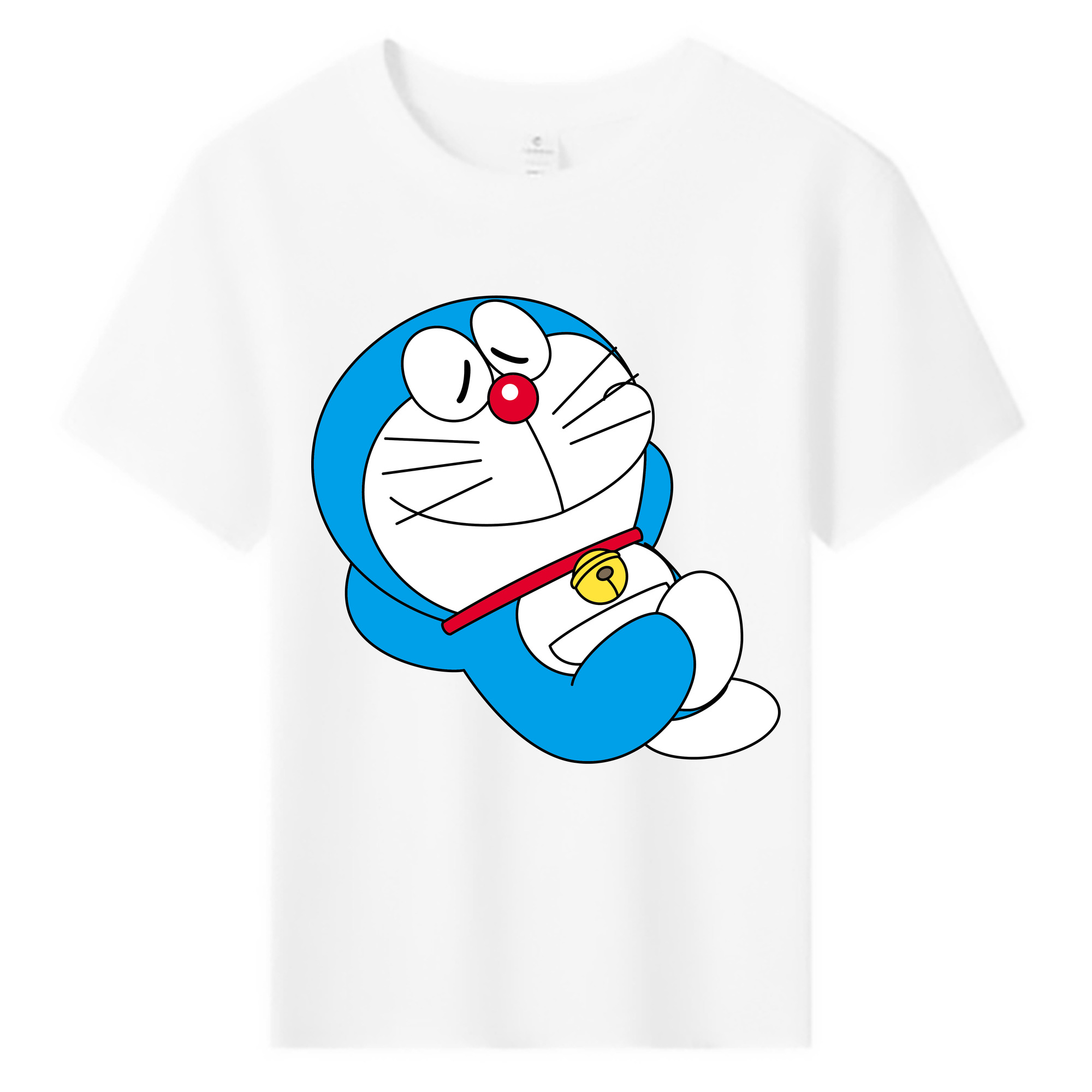 （画像用） ドラえもん Doraemon 綿100％キッズTシャツ（フロントプリント）