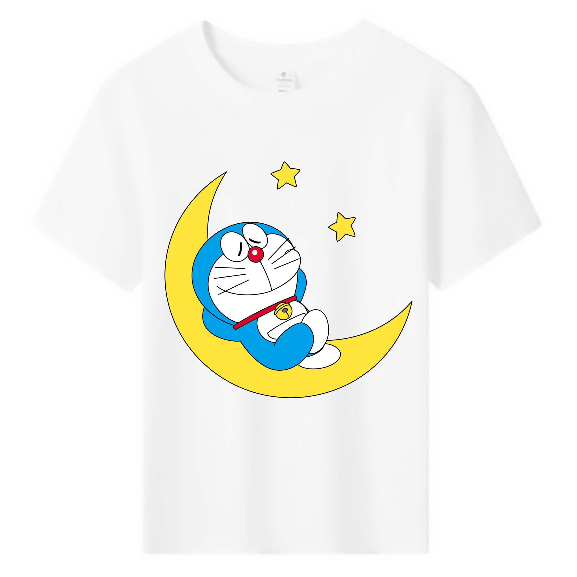 （画像用） ドラえもん Doraemon 綿100％キッズTシャツ（フロントプリント）