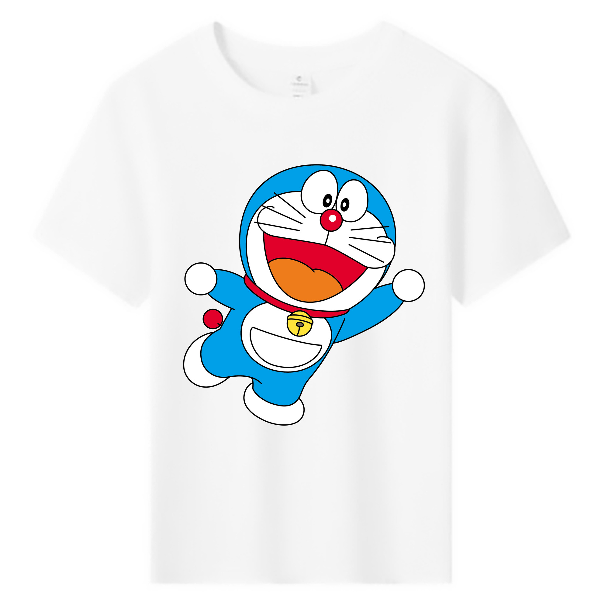 （画像用） ドラえもん Doraemon 綿100％キッズTシャツ（フロントプリント）