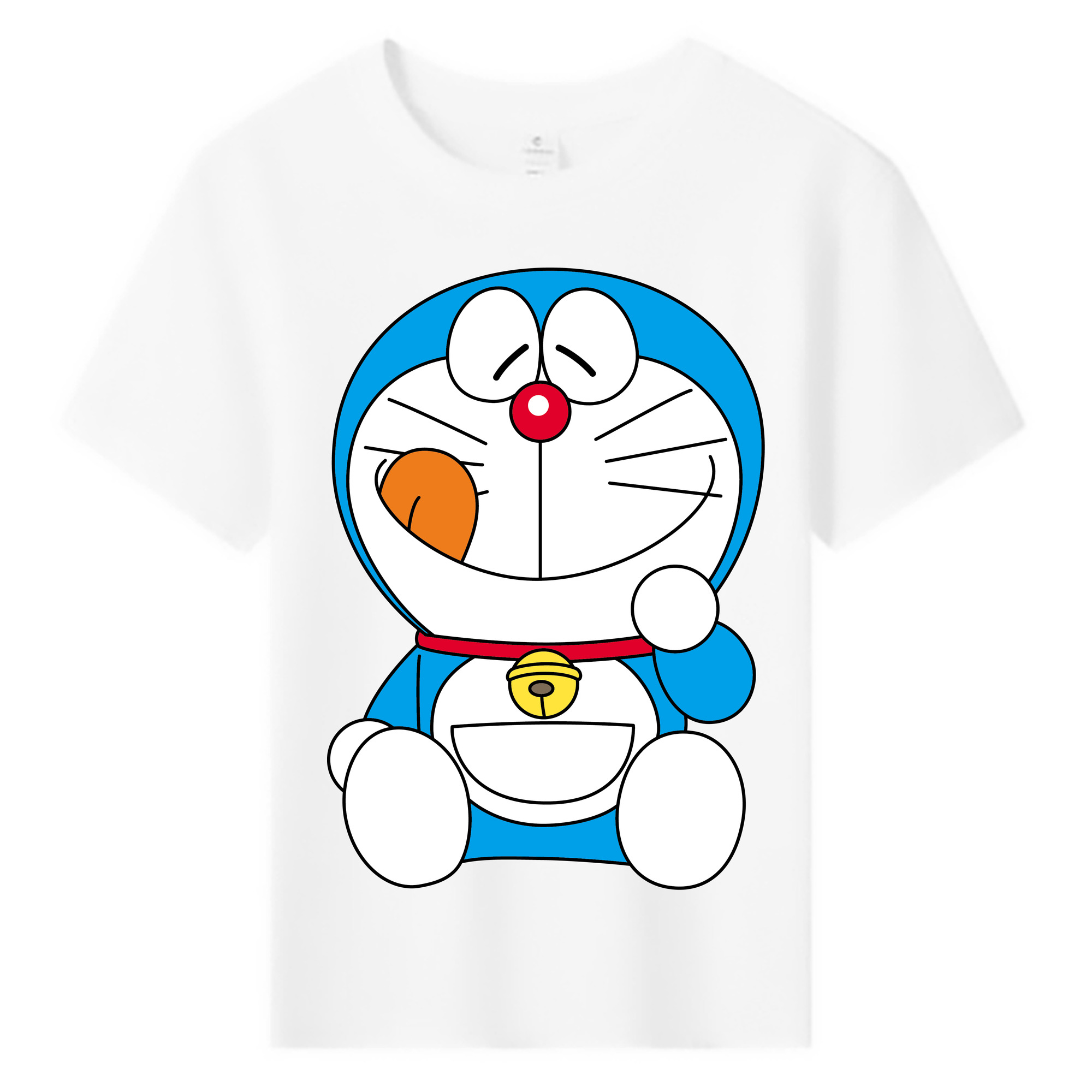 （画像用） ドラえもん Doraemon 綿100％キッズTシャツ（フロントプリント）