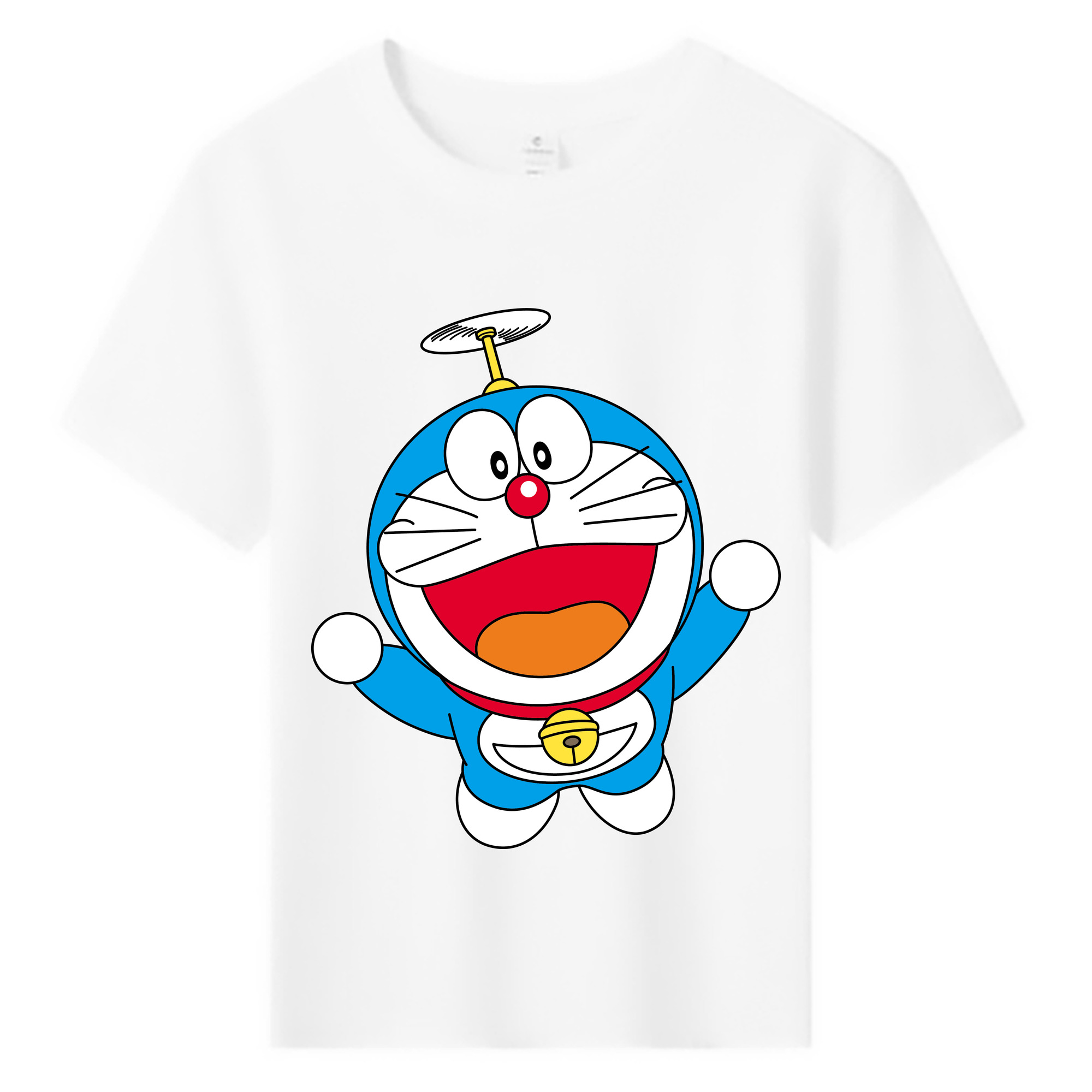 （画像用） ドラえもん Doraemon 綿100％キッズTシャツ（フロントプリント）