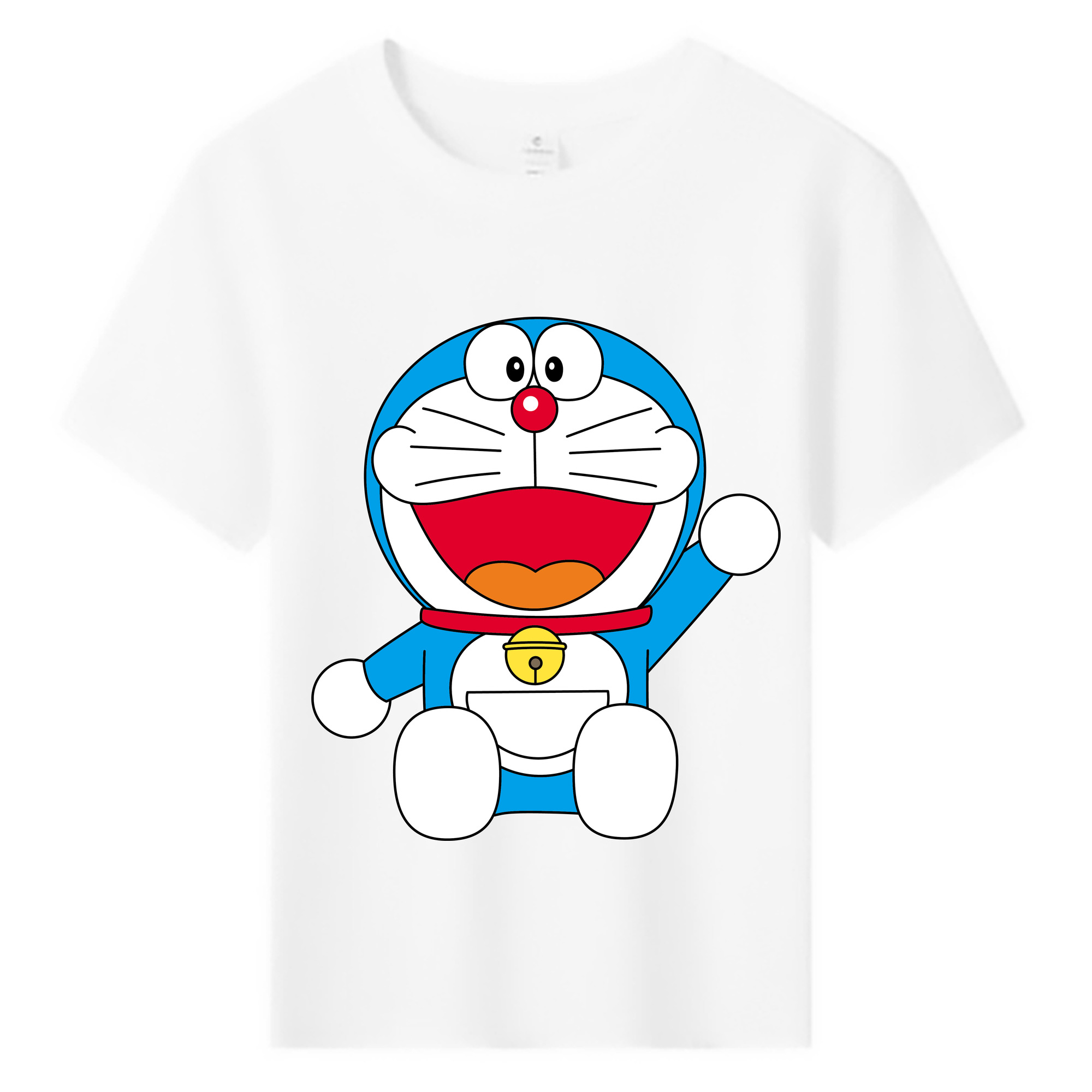 （画像用） ドラえもん Doraemon 綿100％キッズTシャツ（フロントプリント）