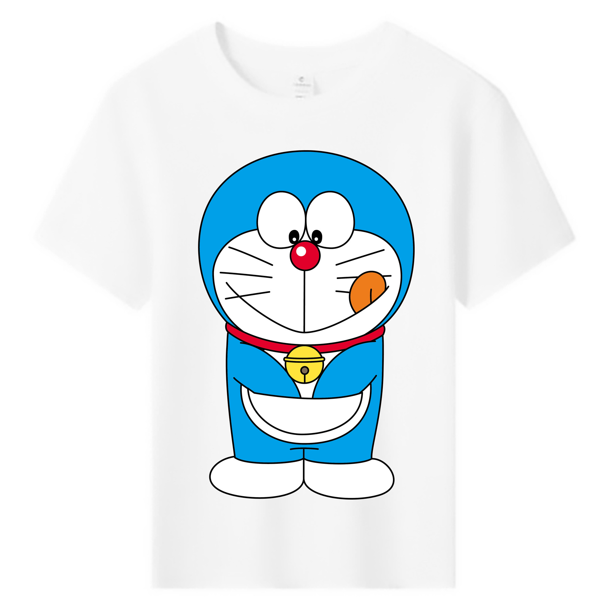 （画像用） ドラえもん Doraemon 綿100％キッズTシャツ（フロントプリント）