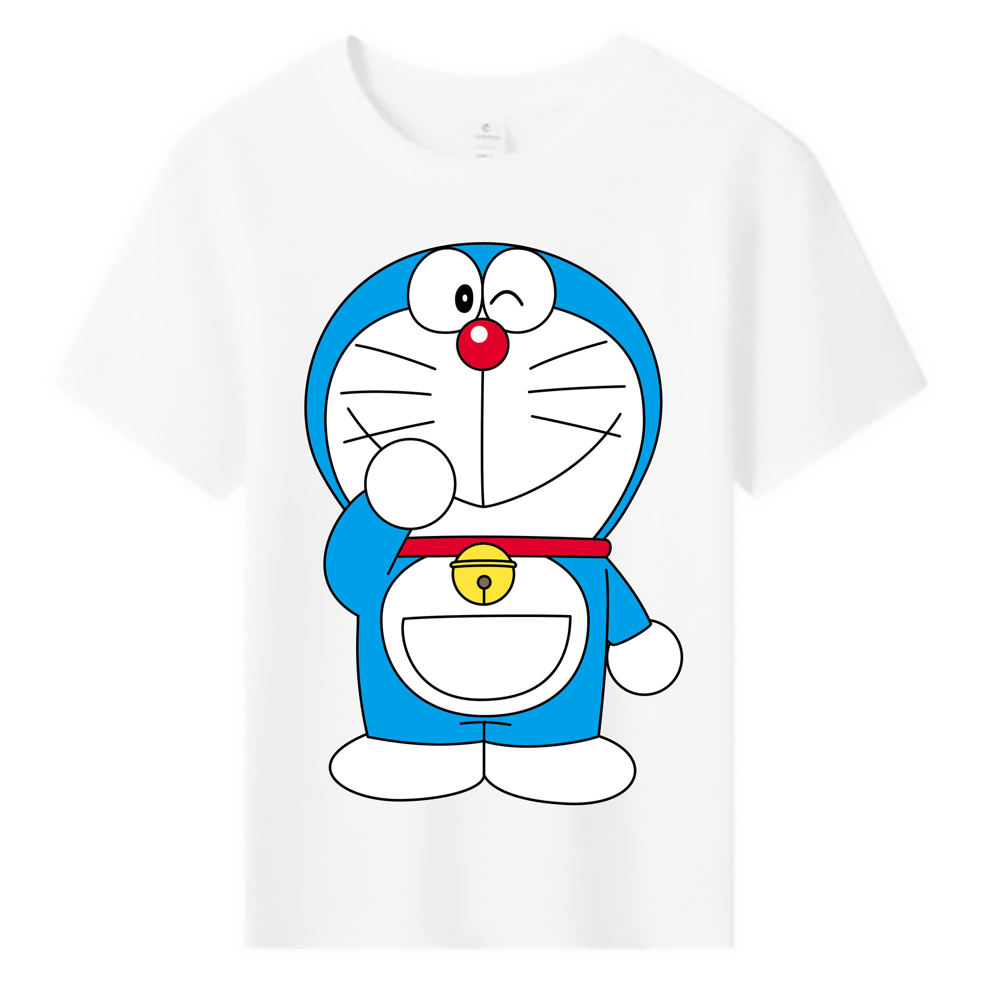 （画像用） ドラえもん Doraemon 綿100％キッズTシャツ（フロントプリント）