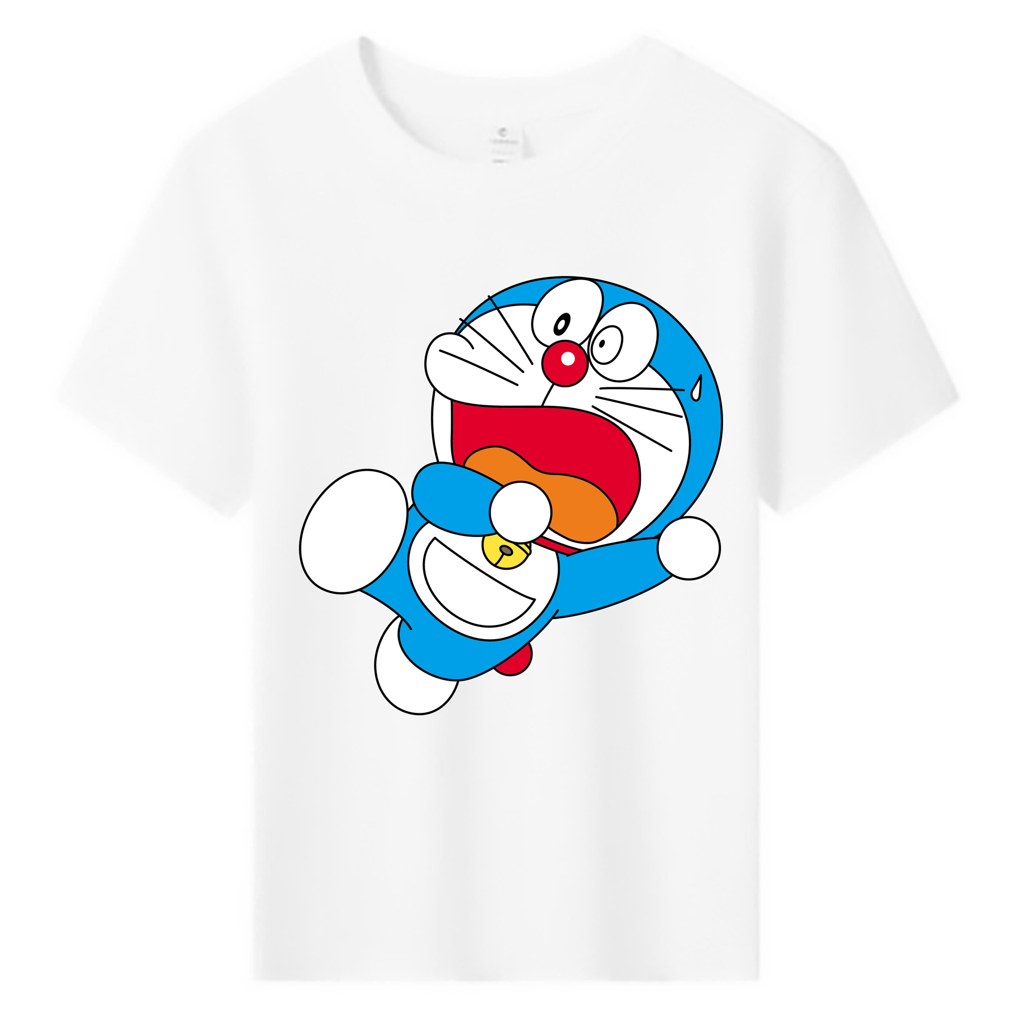 （画像用） ドラえもん Doraemon 綿100％キッズTシャツ（フロントプリント）