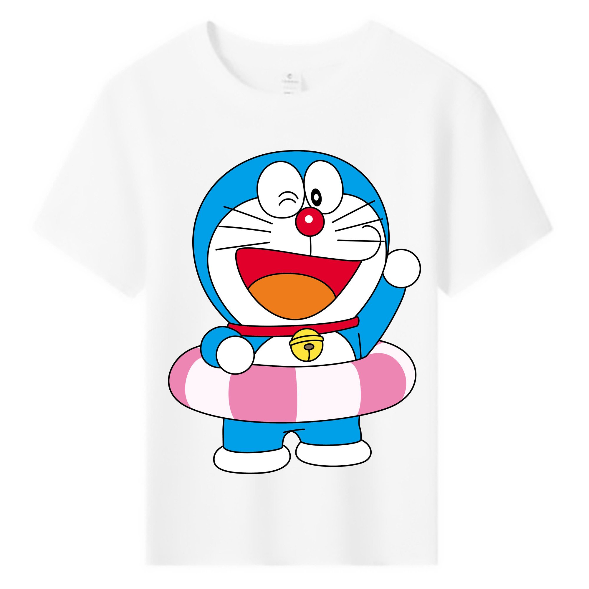 （画像用） ドラえもん Doraemon 綿100％キッズTシャツ（フロントプリント）