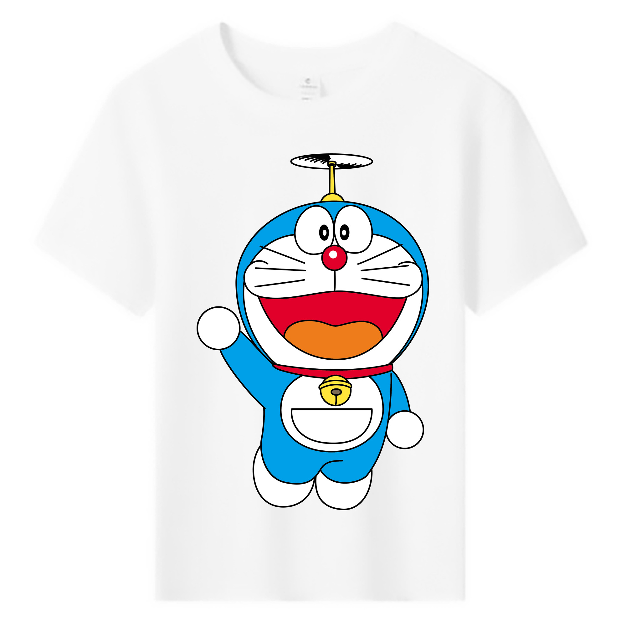 （画像用） ドラえもん Doraemon 綿100％キッズTシャツ（フロントプリント）