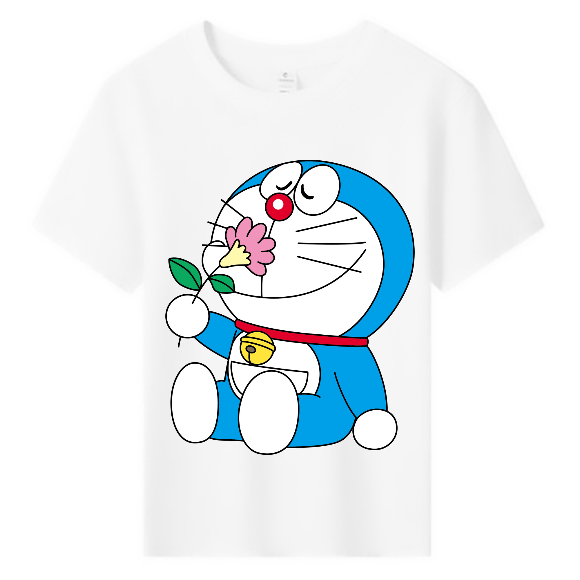 （画像用） ドラえもん Doraemon 綿100％キッズTシャツ（フロントプリント）
