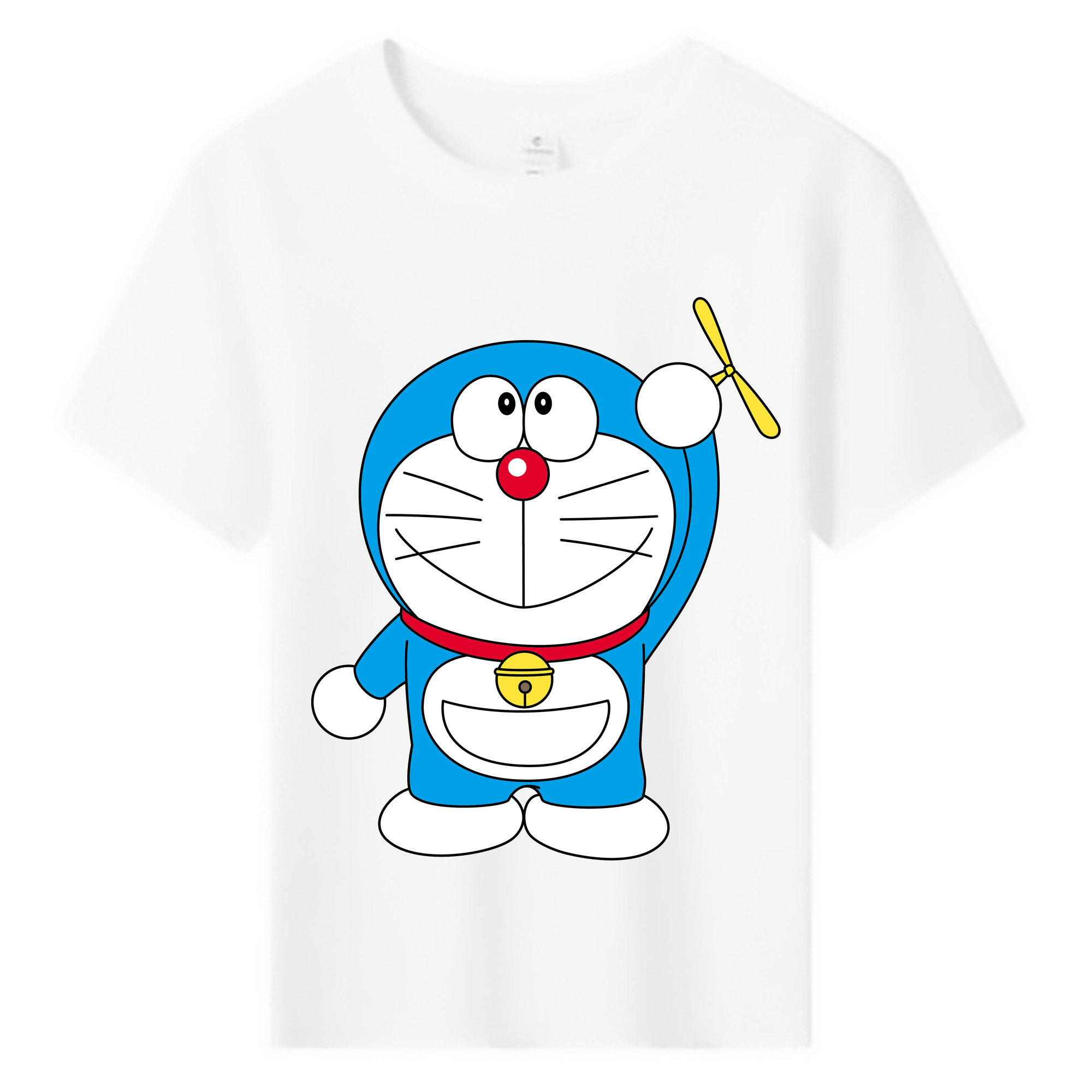 （画像用） ドラえもん Doraemon 綿100％キッズTシャツ（フロントプリント）