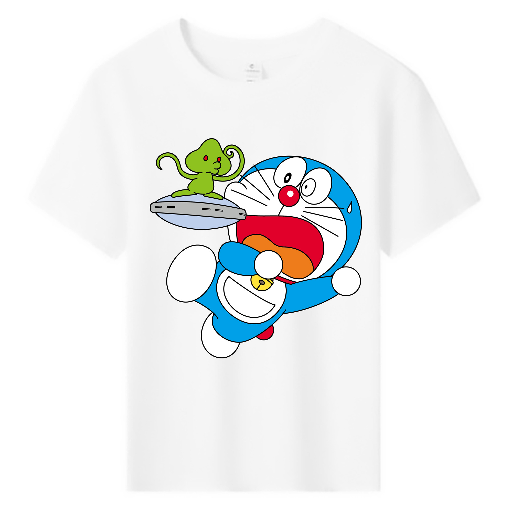（画像用） ドラえもん Doraemon 綿100％キッズTシャツ（フロントプリント）