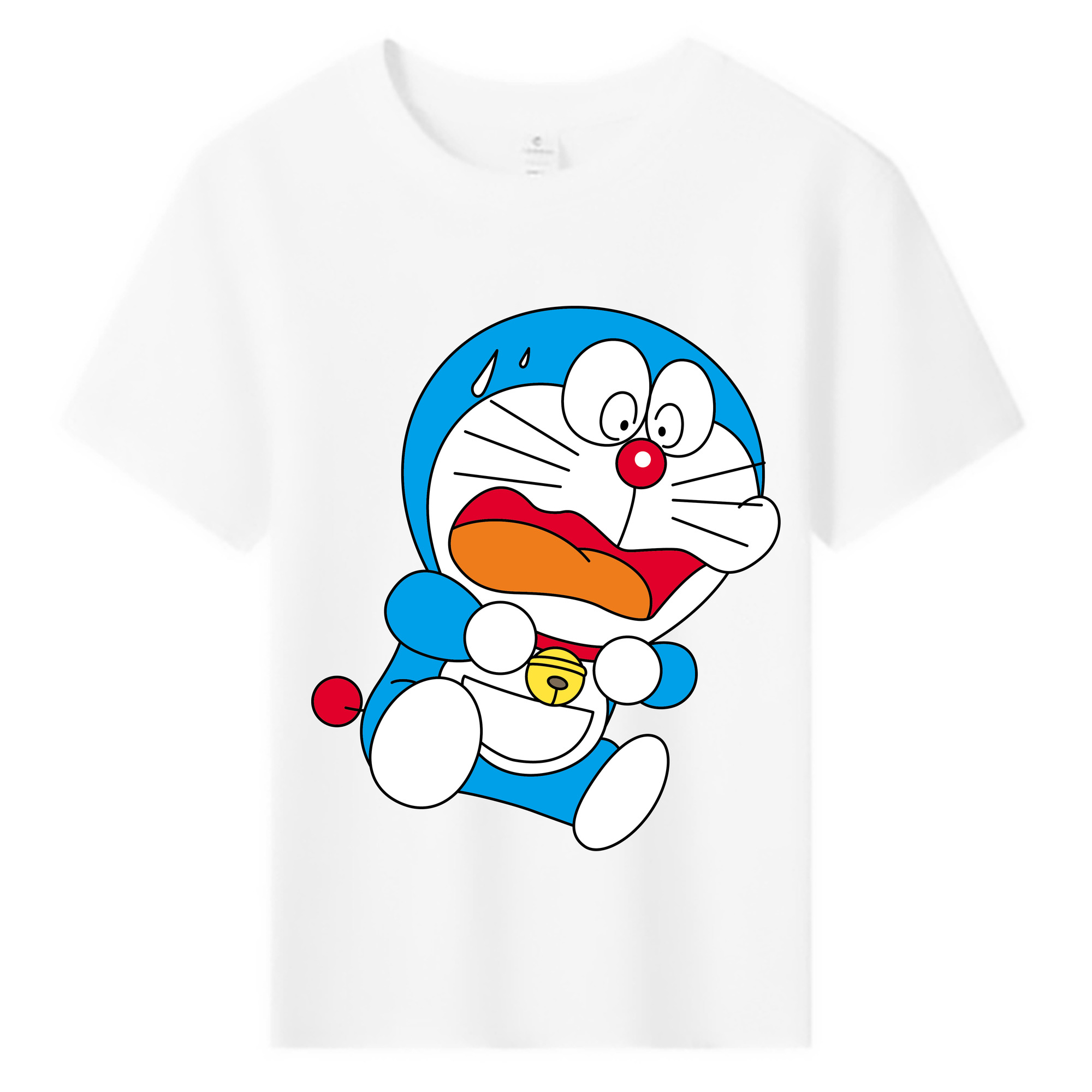 （画像用） ドラえもん Doraemon 綿100％キッズTシャツ（フロントプリント）